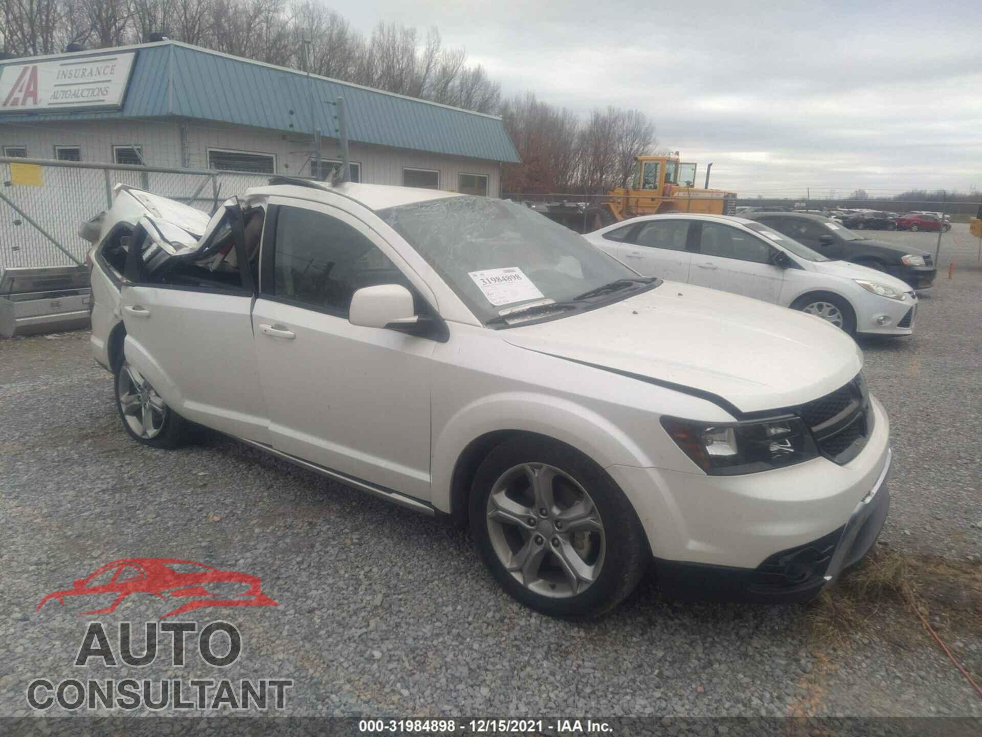 DODGE JOURNEY 2017 - 3C4PDCGG5HT581131