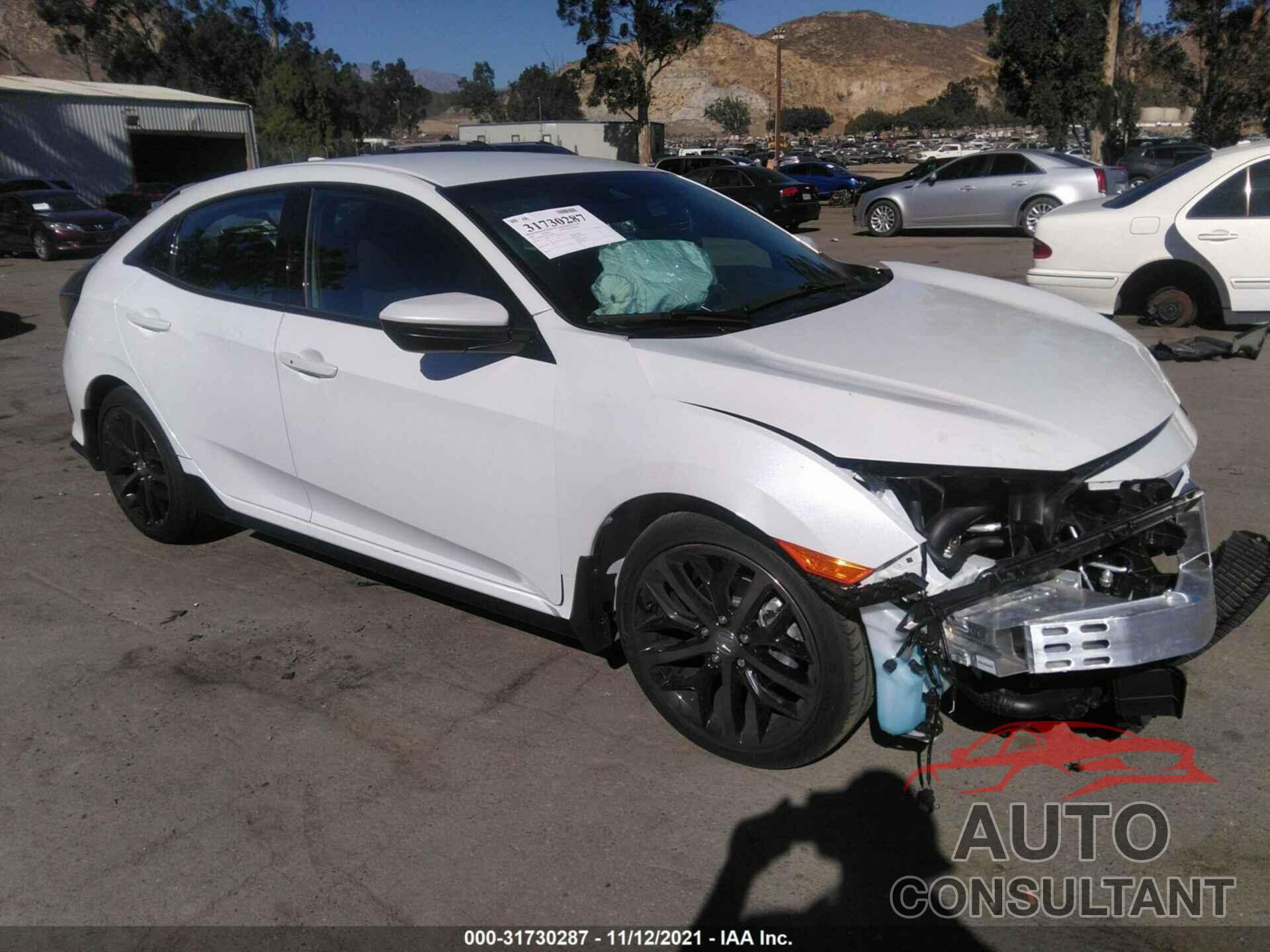 HONDA CIVIC HATCHBACK 2021 - SHHFK7H47MU424592