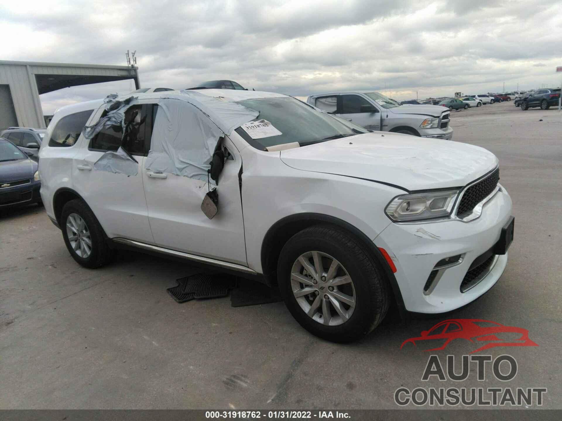 DODGE DURANGO 2021 - 1C4RDHAGXMC660007