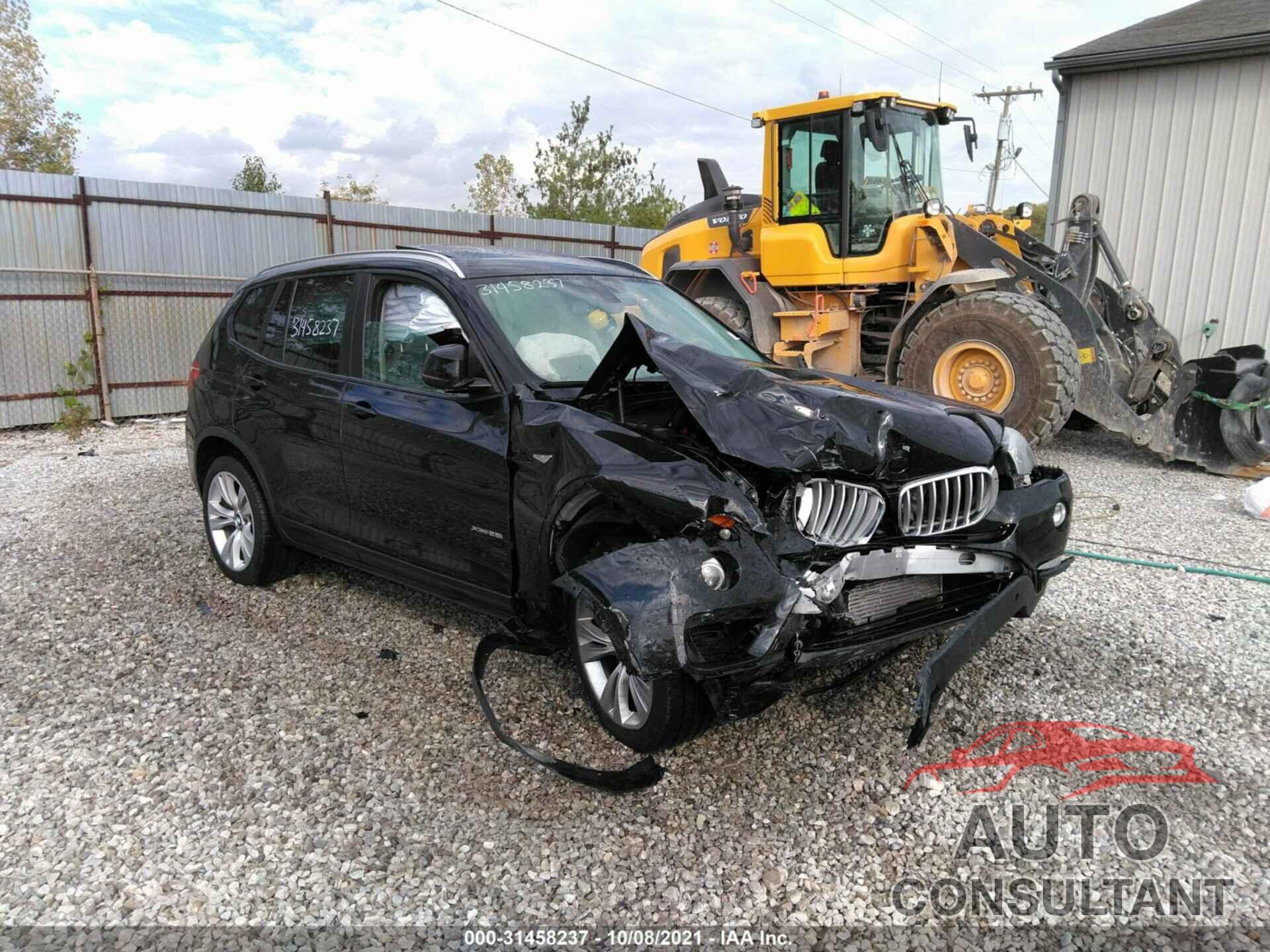 BMW X3 2016 - 5UXWX9C54G0D67366