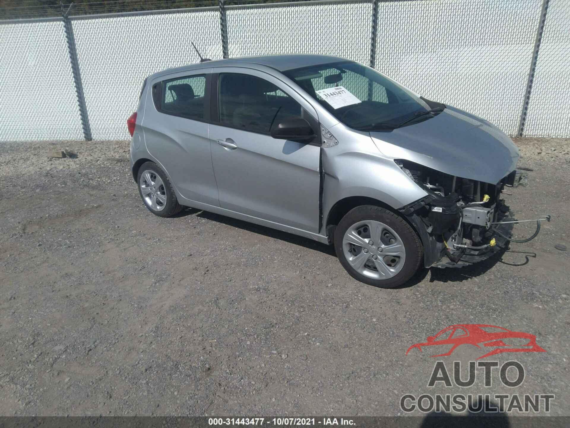 CHEVROLET SPARK 2019 - KL8CB6SA9KC724943
