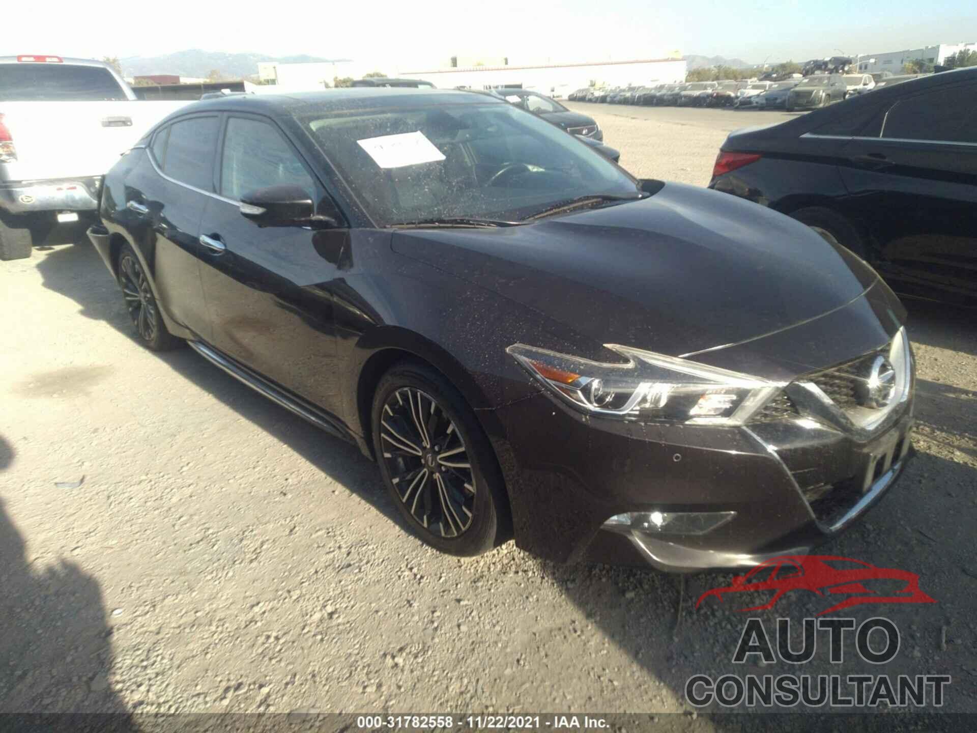 NISSAN MAXIMA 2016 - 1N4AA6APXGC393052