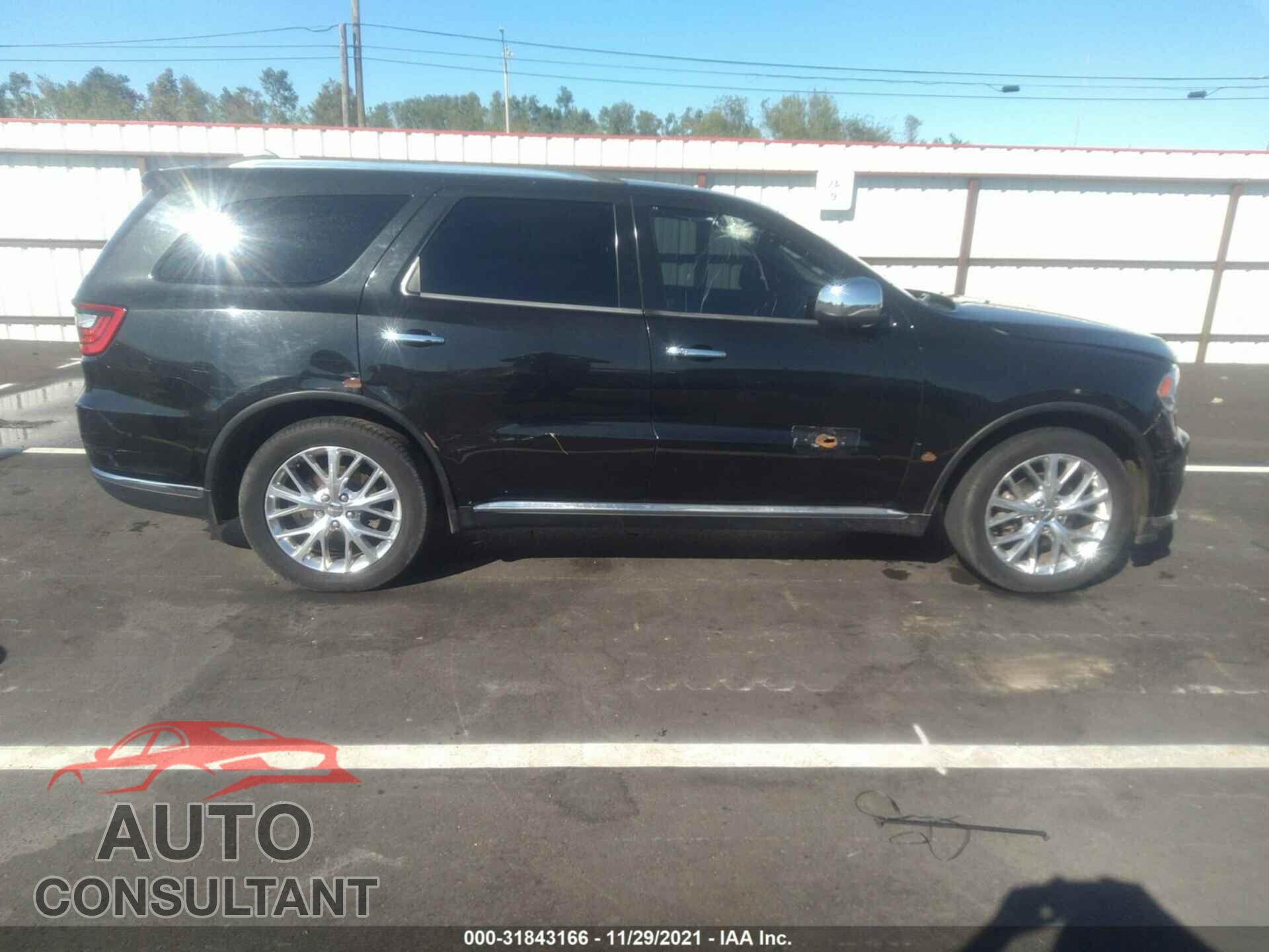 DODGE DURANGO 2016 - 1C4RDHAG9GC315121