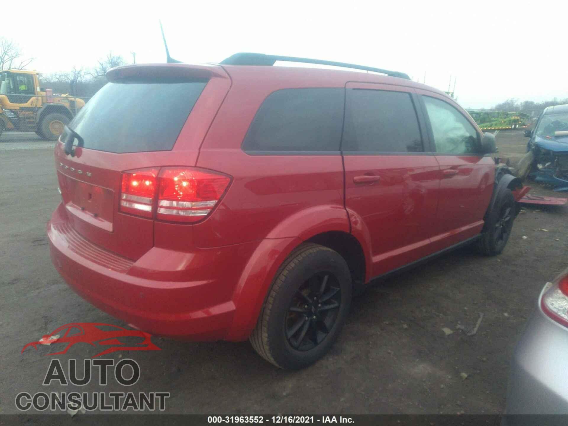 DODGE JOURNEY 2020 - 3C4PDCAB0LT202011