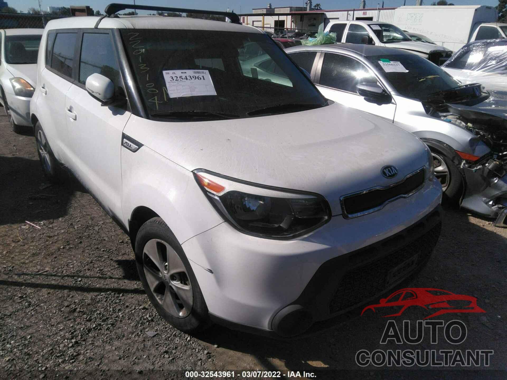 KIA SOUL 2016 - KNDJN2A23G7343405