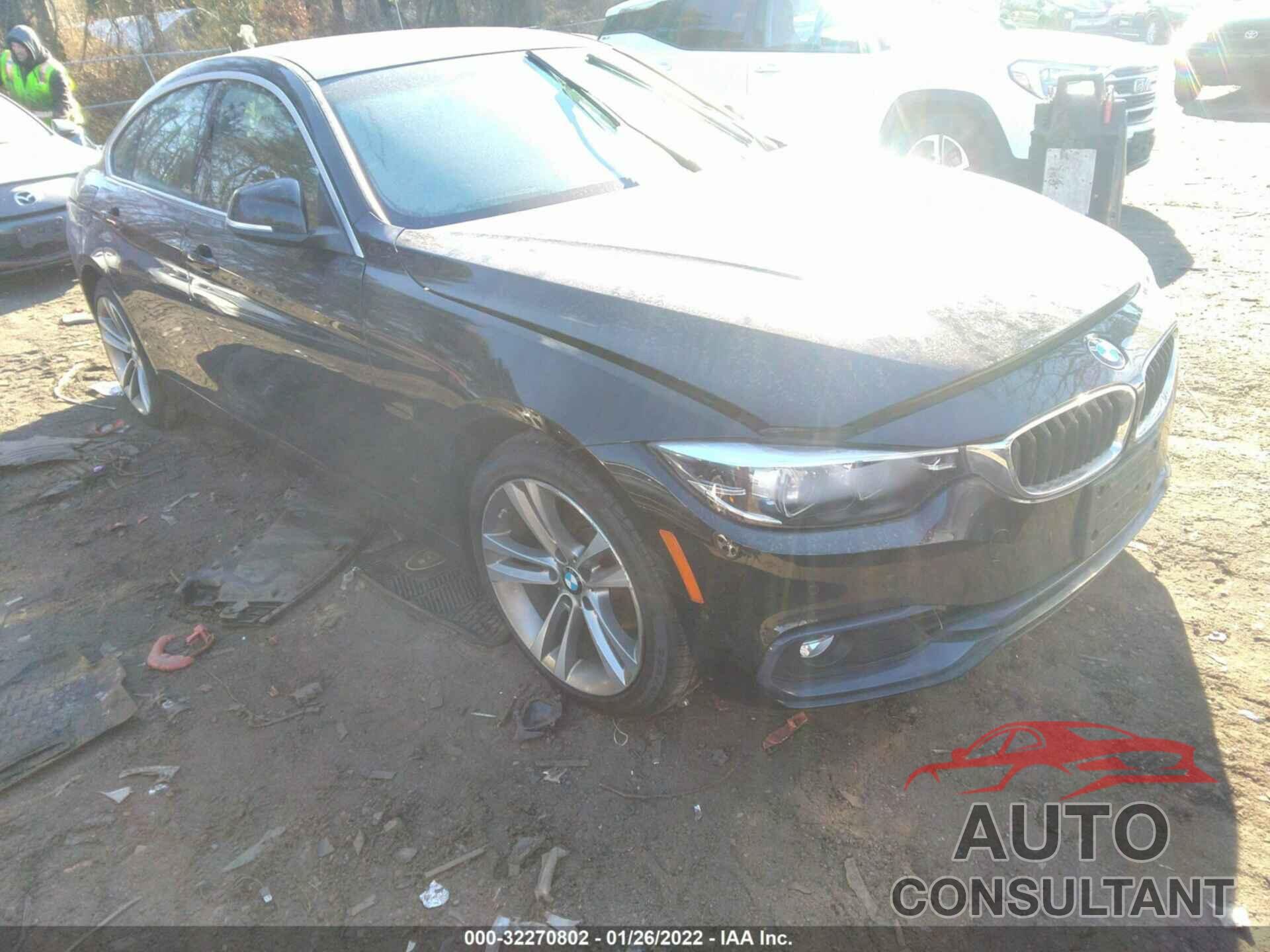 BMW 4 SERIES 2019 - WBA4J3C5XKBL07123