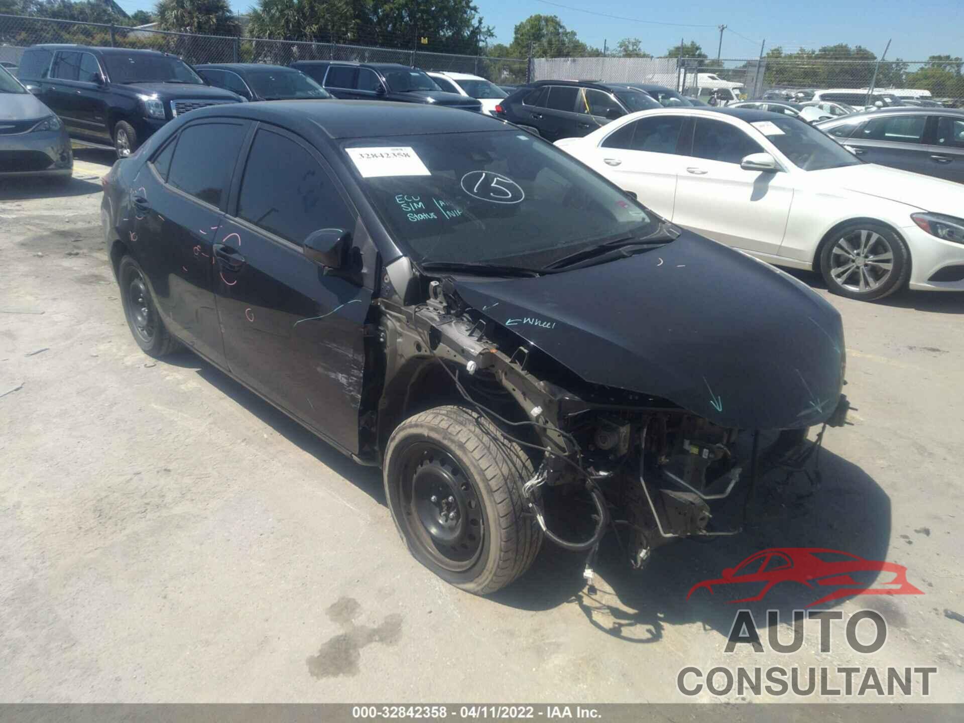 TOYOTA COROLLA 2018 - 5YFBURHE8JP804961