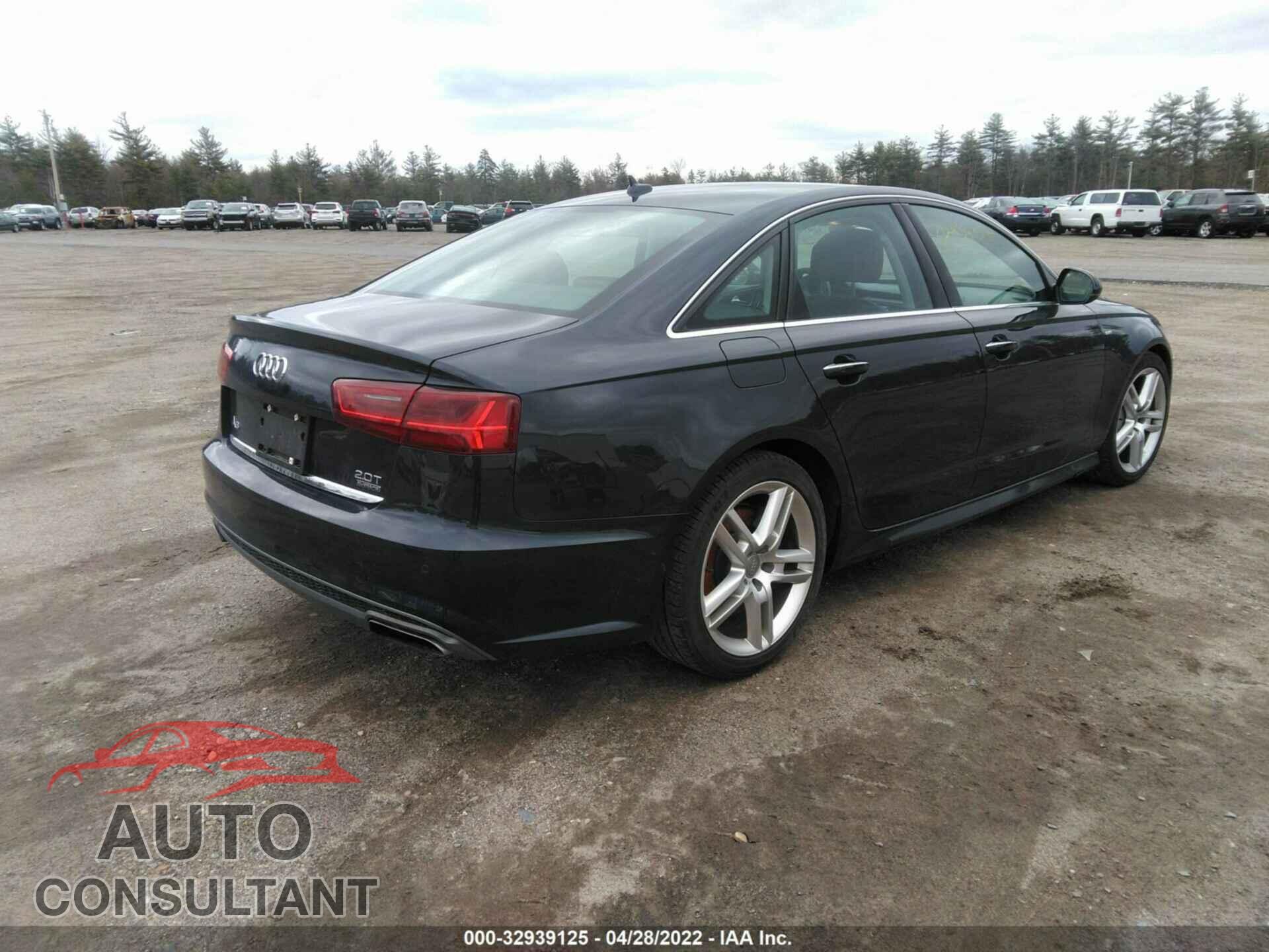 AUDI A6 2016 - WAUGFAFC4GN080434