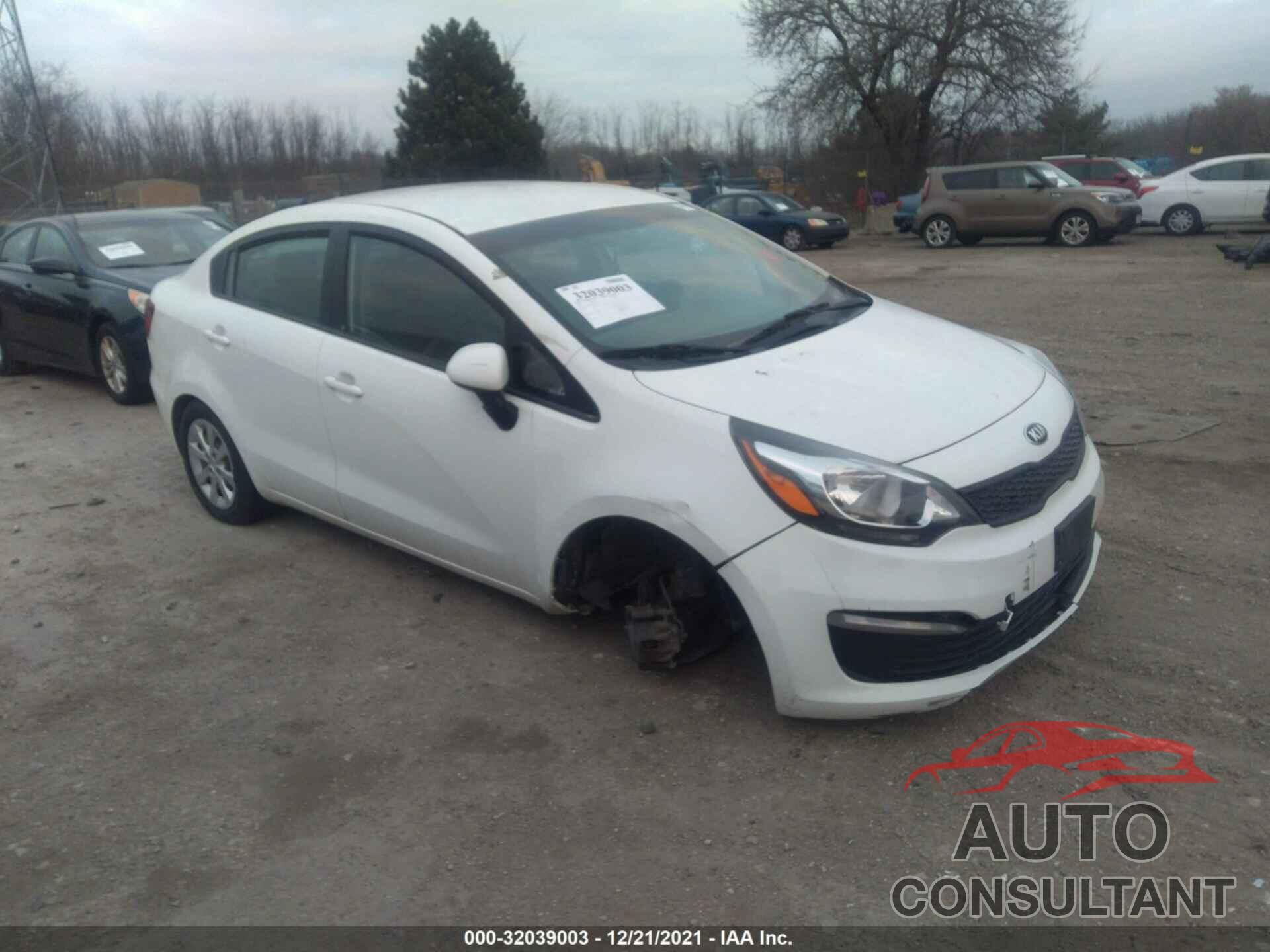 KIA RIO 2016 - KNADM4A39G6576549