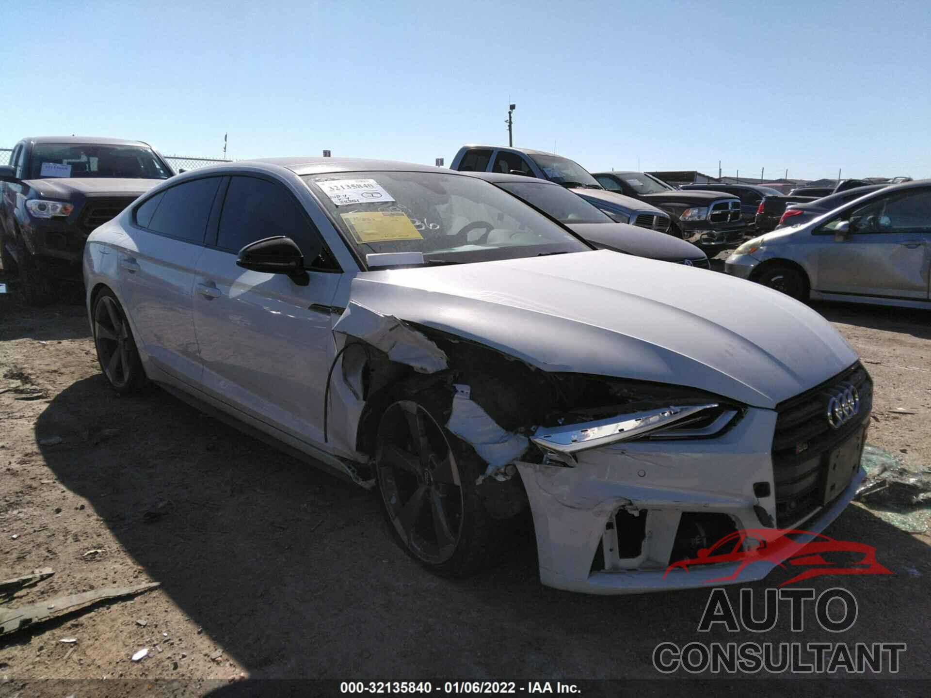 AUDI S5 SPORTBACK 2019 - WAUB4CF52KA030550