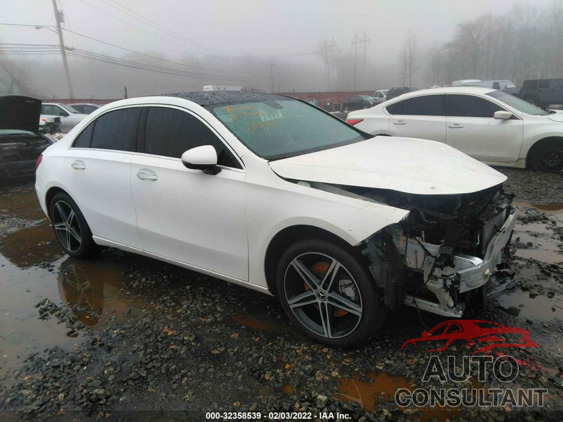 MERCEDES-BENZ A-CLASS 2021 - W1K3G4FB7MJ287903