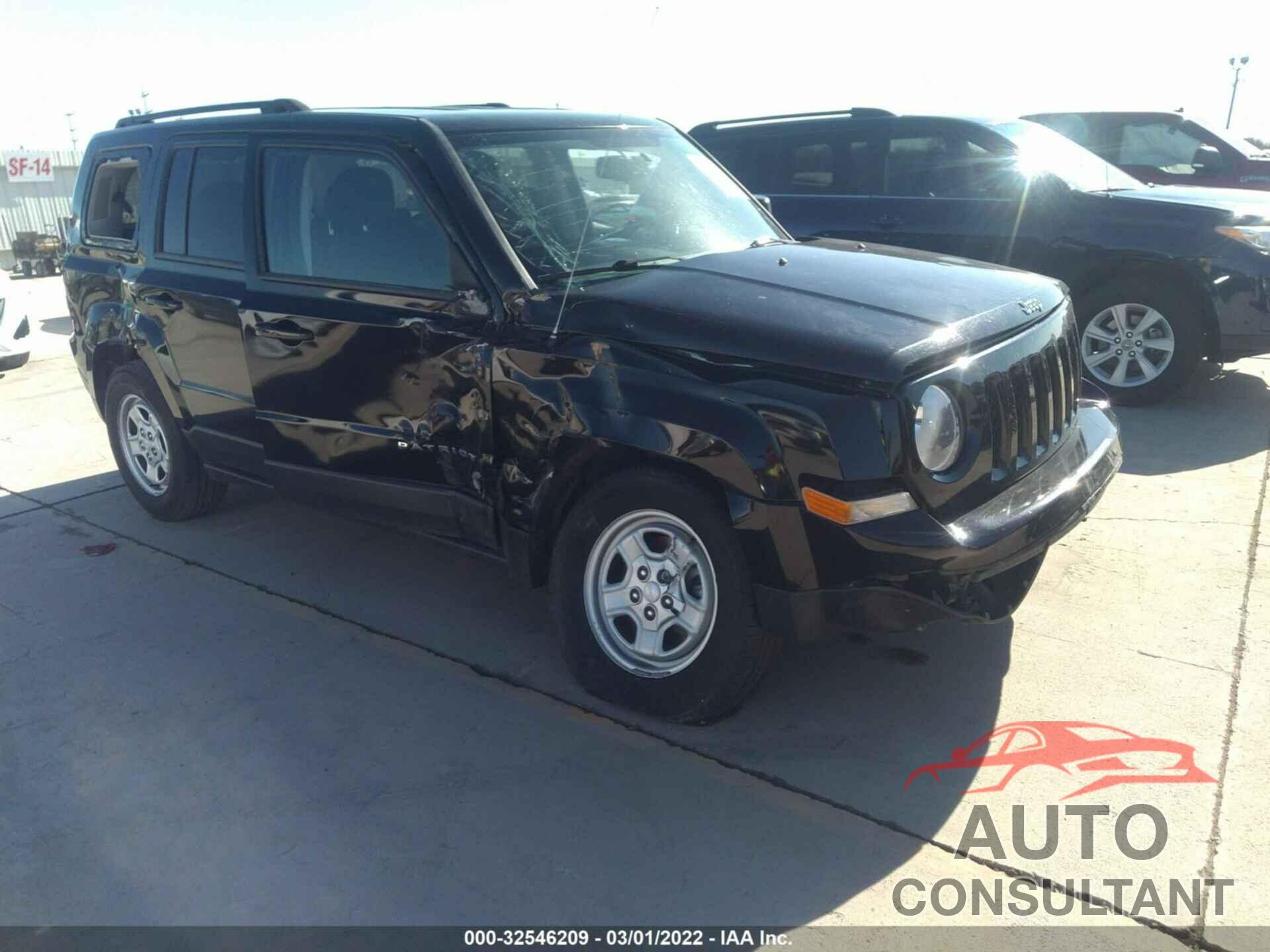 JEEP PATRIOT 2017 - 1C4NJPBA9HD140716