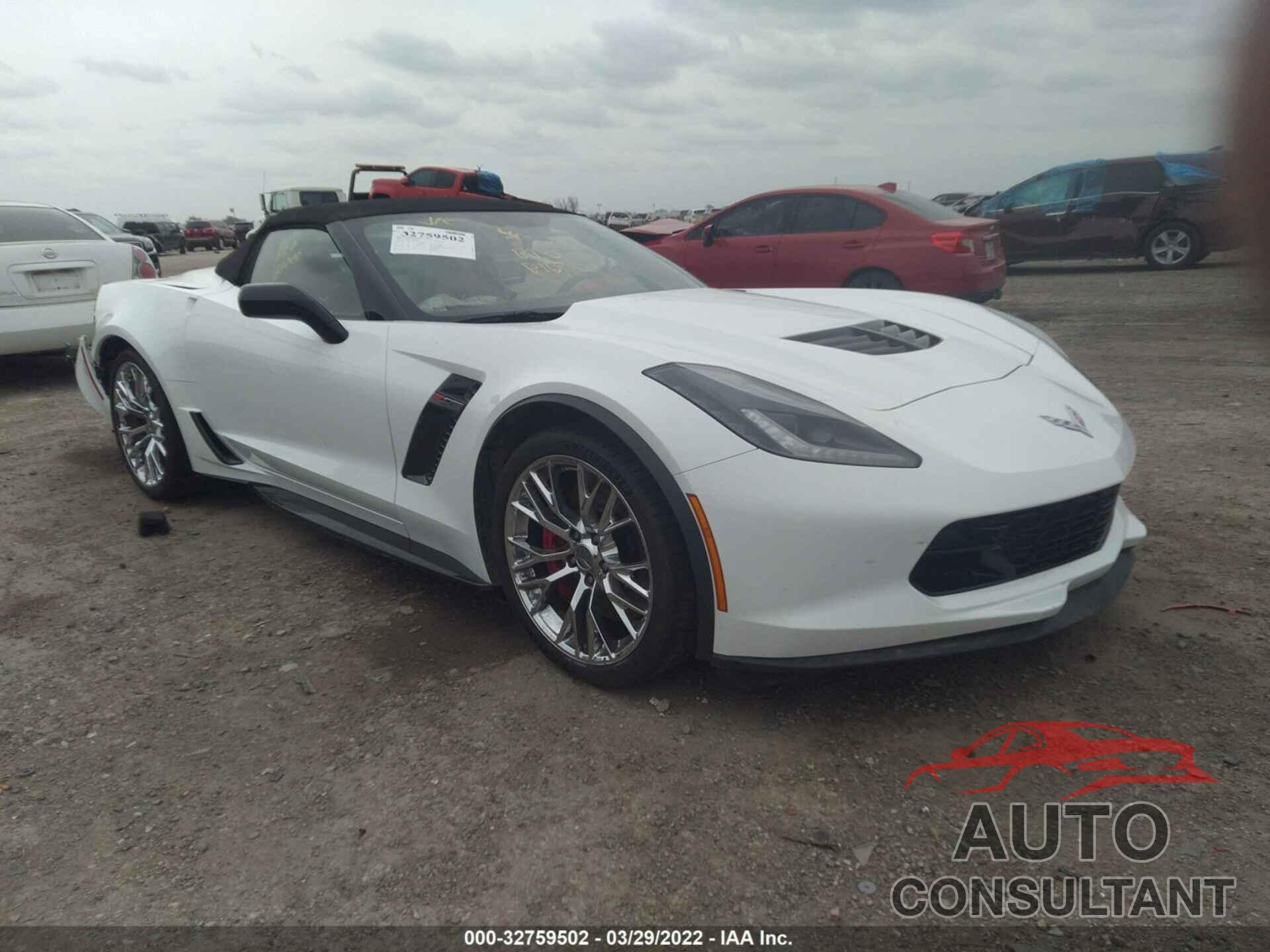 CHEVROLET CORVETTE 2019 - 1G1YS3D63K5602757