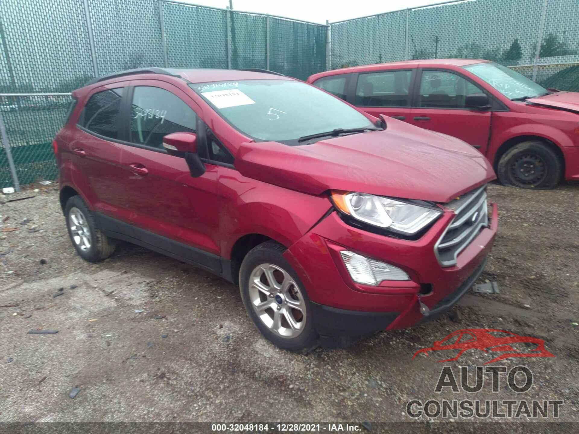 FORD ECOSPORT 2018 - MAJ3P1TE7JC222966