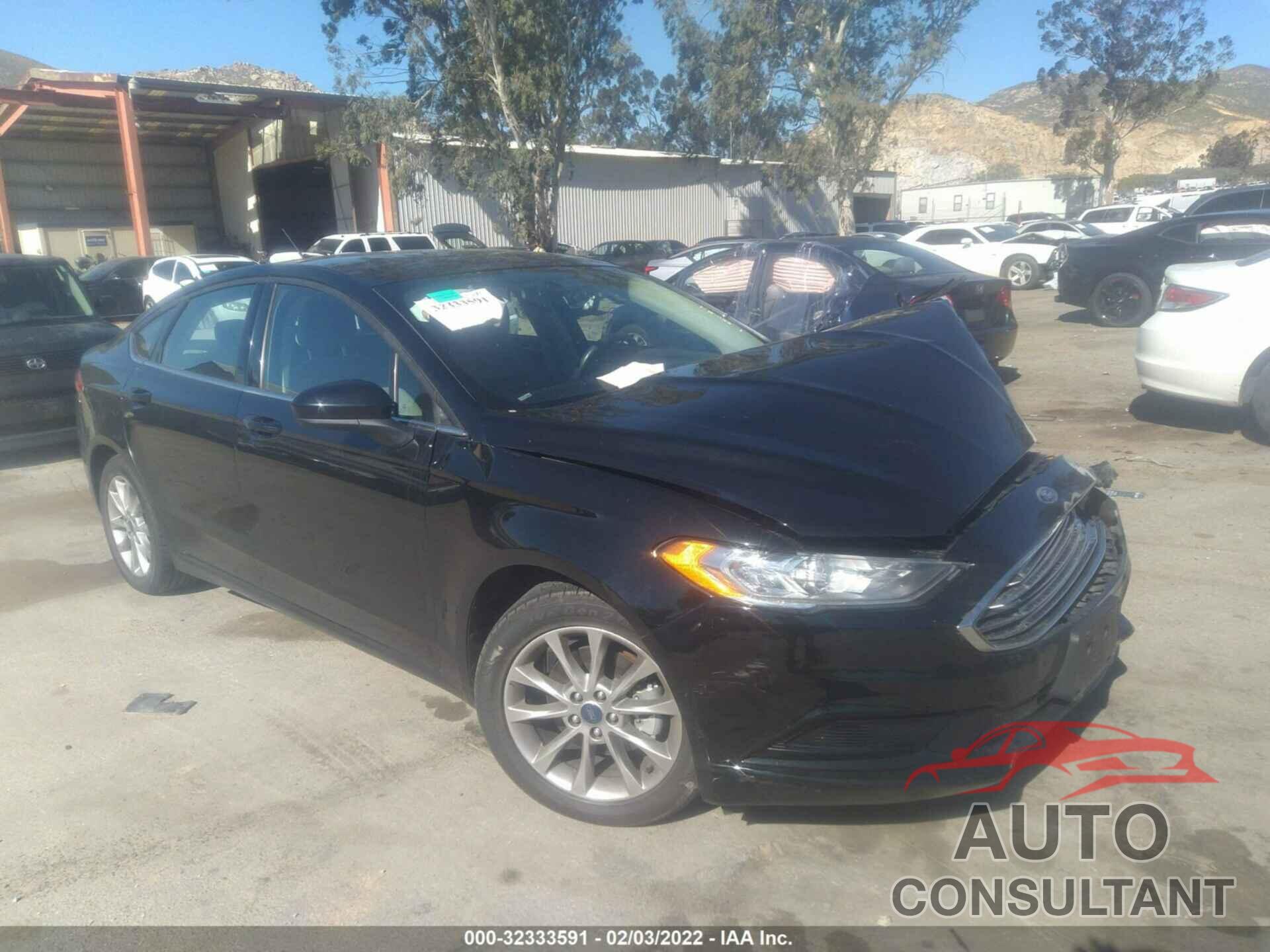 FORD FUSION 2017 - 3FA6P0H71HR388395