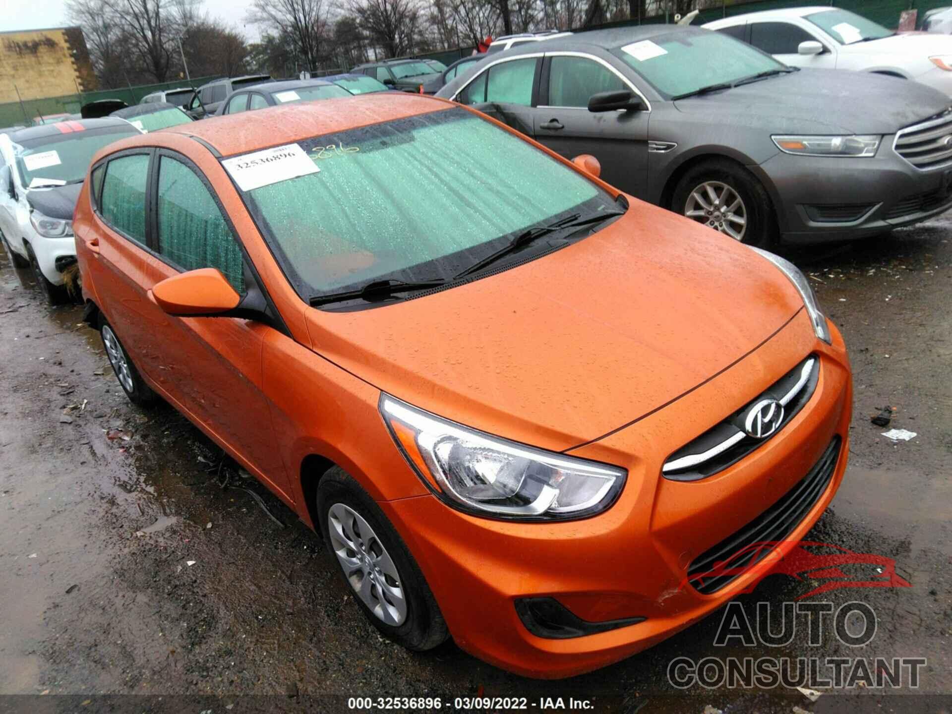 HYUNDAI ACCENT 2017 - KMHCT5AE3HU326533