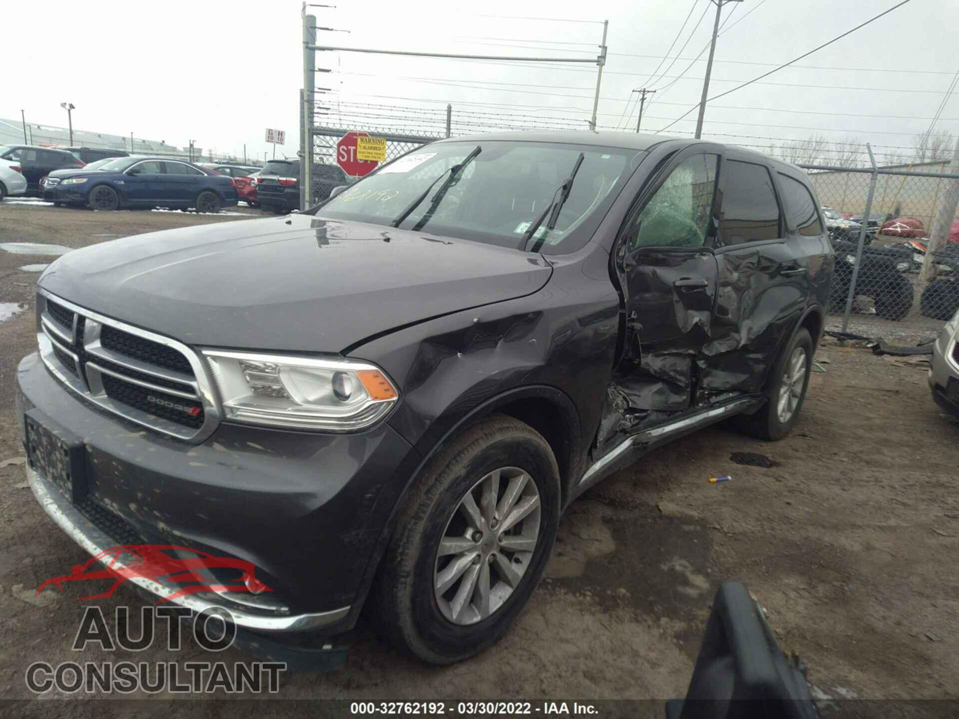 DODGE DURANGO 2019 - 1C4RDJAG0KC644628