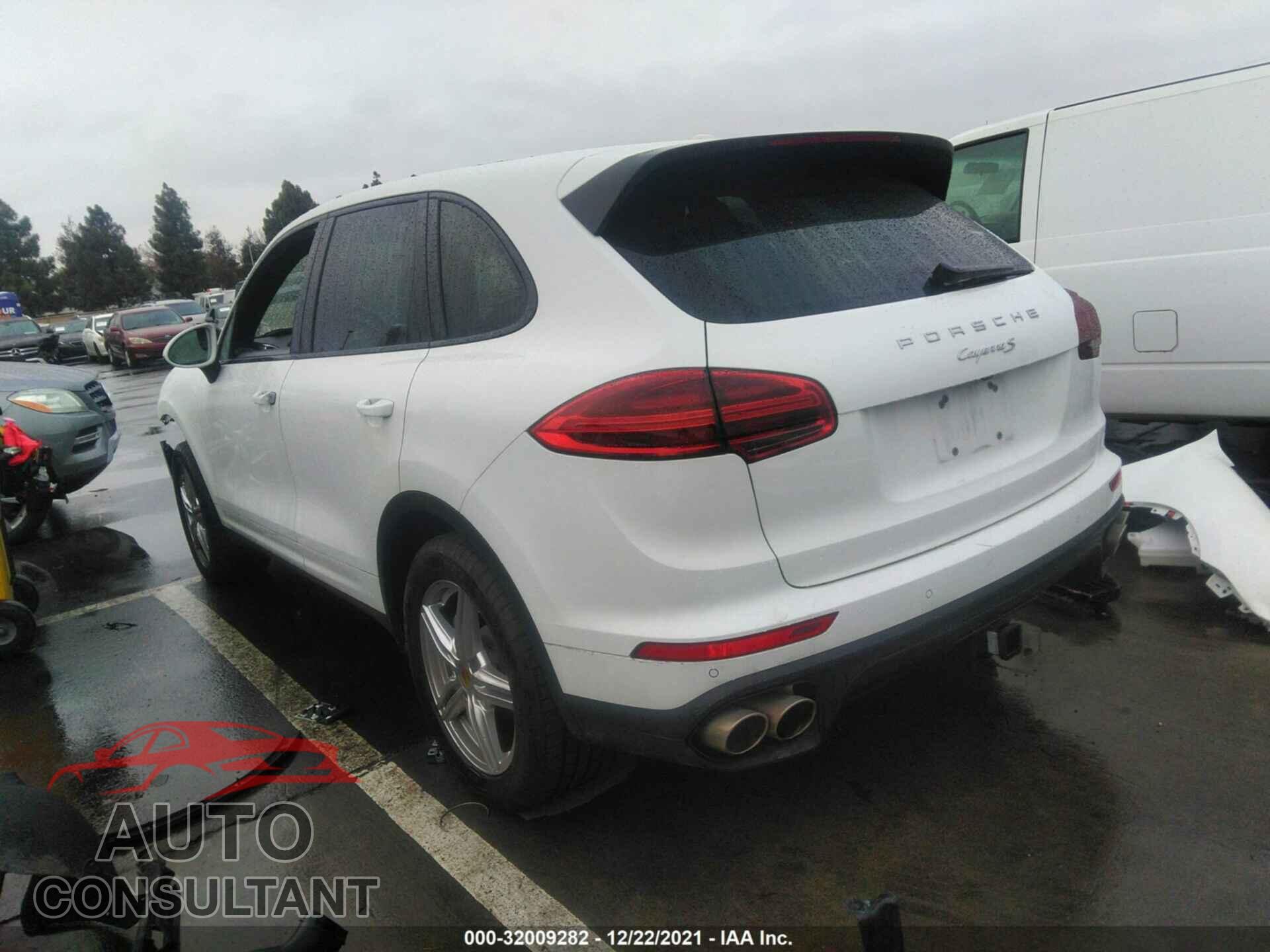 PORSCHE CAYENNE 2016 - WP1AB2A24GLA96751