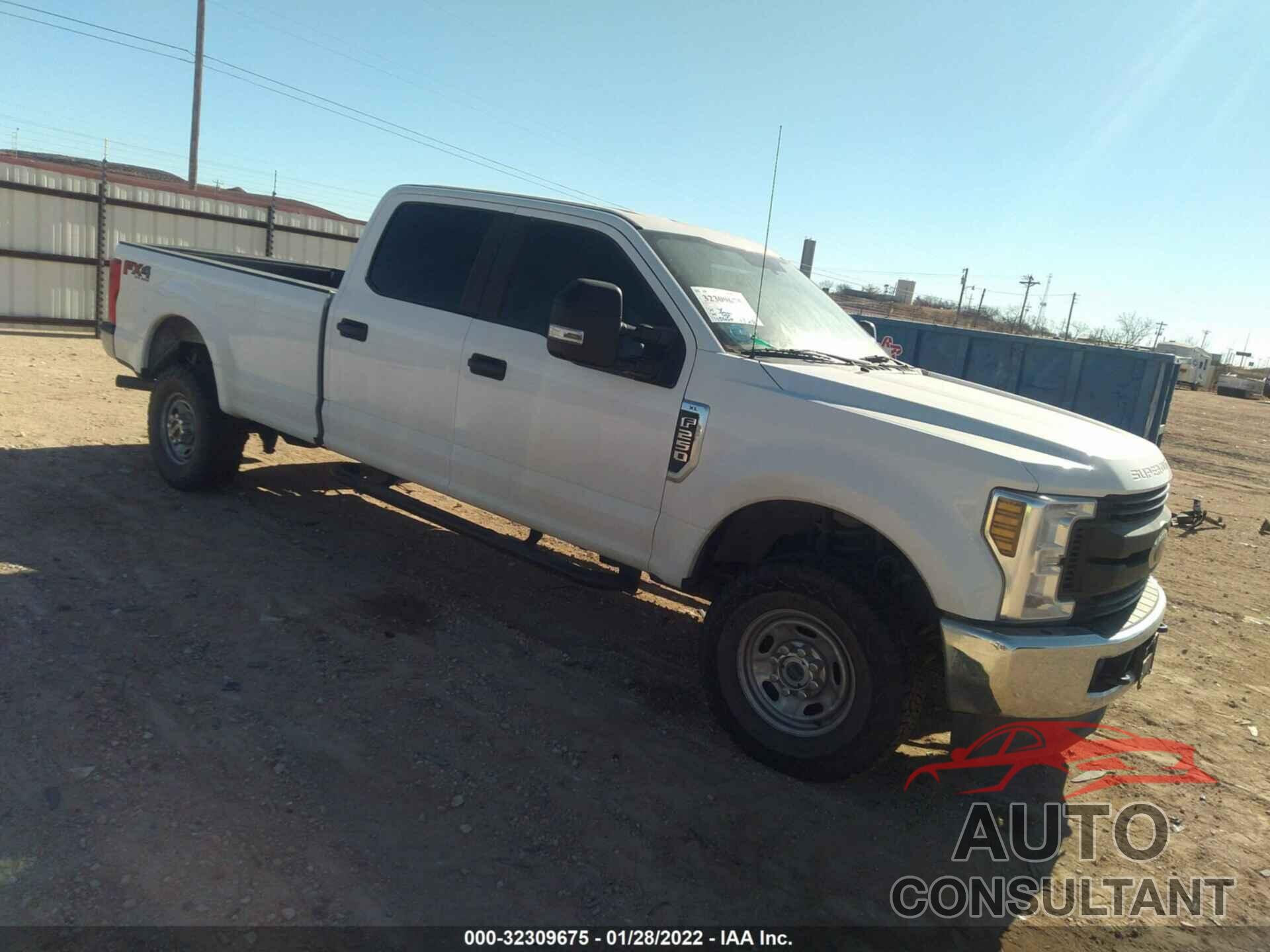 FORD SUPER DUTY F-250 SRW 2019 - 1FT7W2B61KED84788