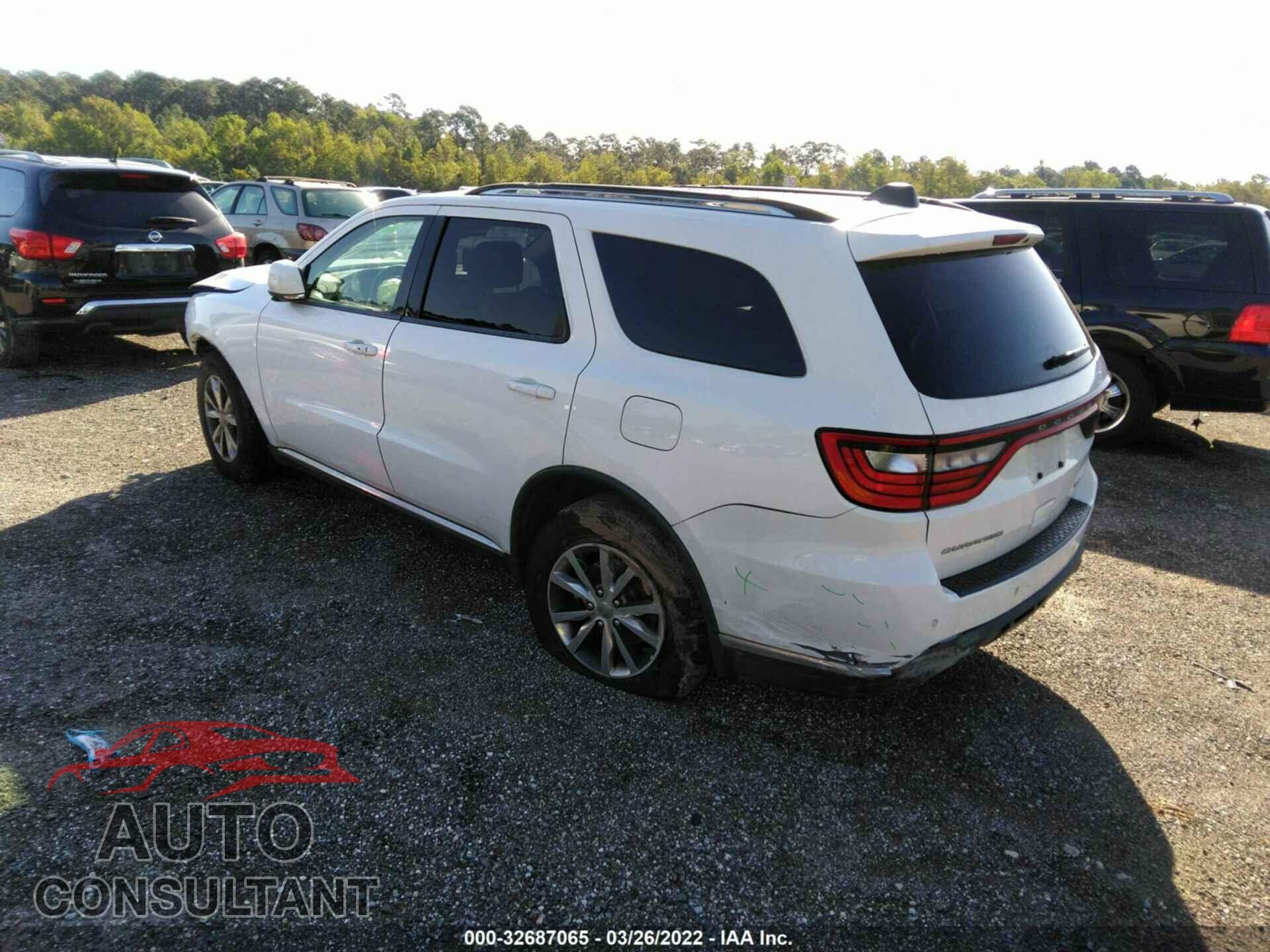 DODGE DURANGO 2016 - 1C4RDHDG7GC336464