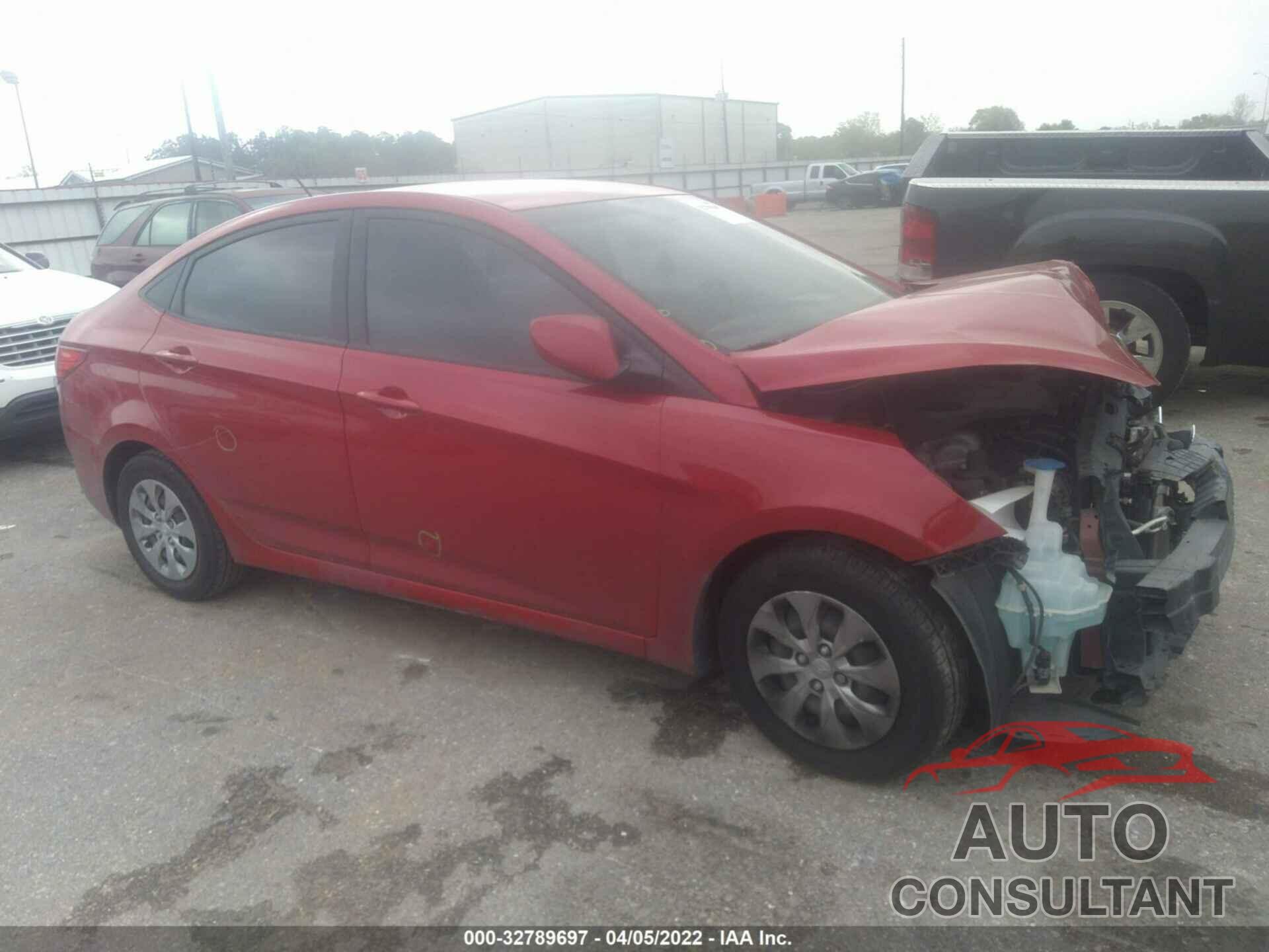 HYUNDAI ACCENT 2017 - KMHCT4AE7HU182446