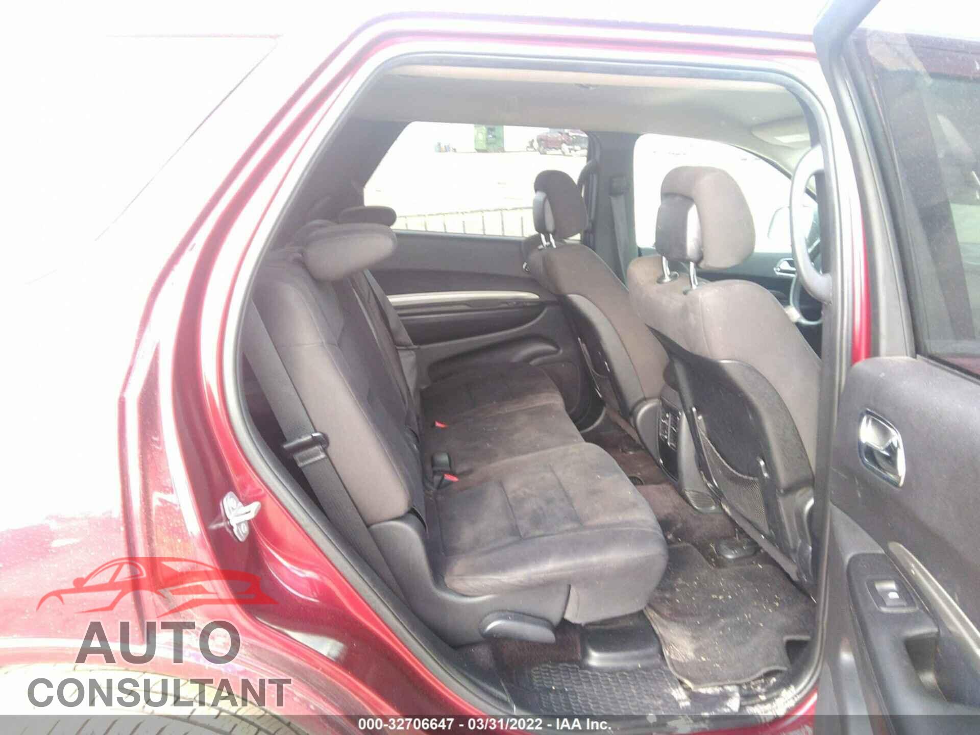 DODGE DURANGO 2017 - 1C4RDHAGXHC766320