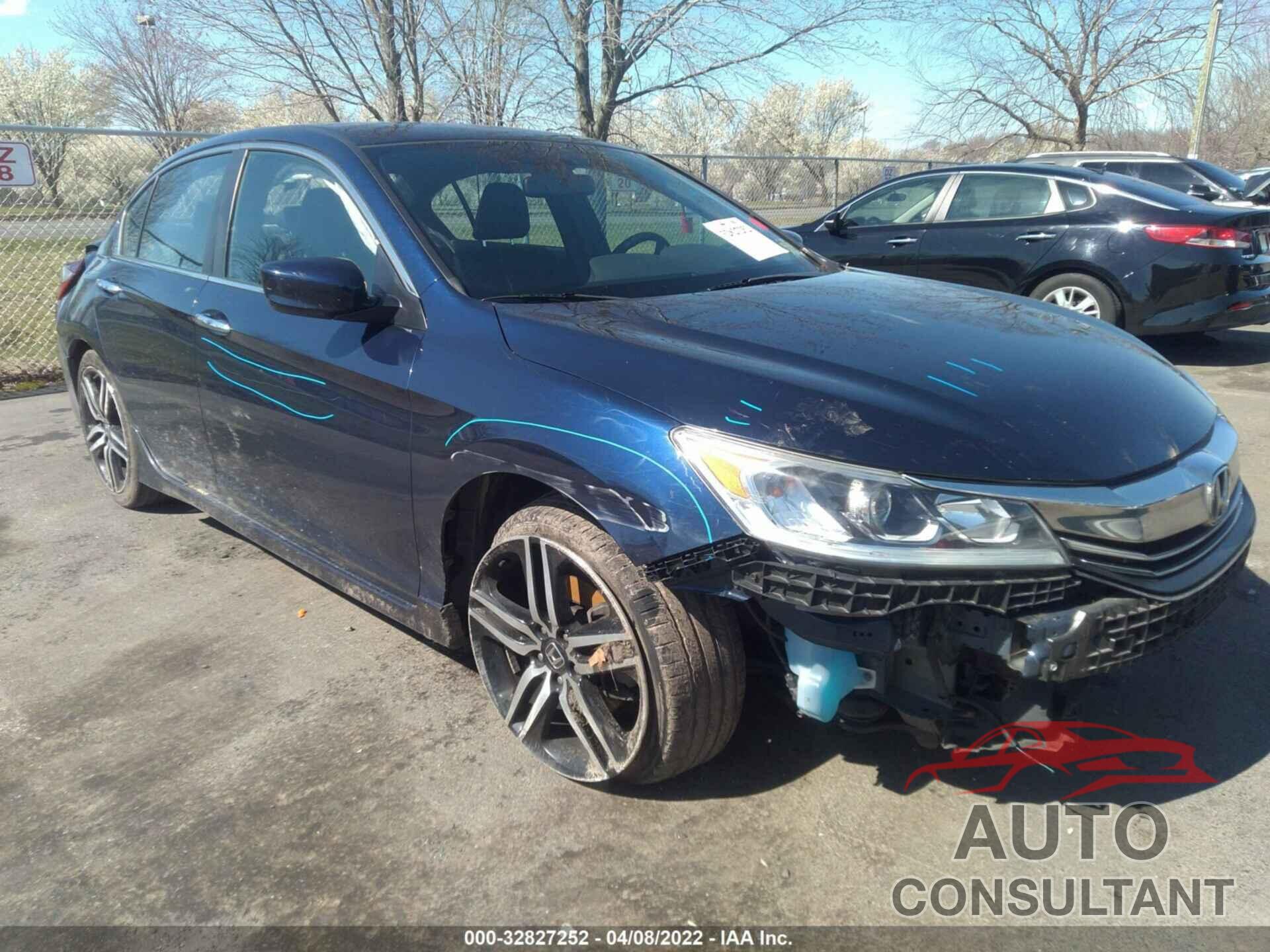 HONDA ACCORD SEDAN 2016 - 1HGCR2F50GA246747