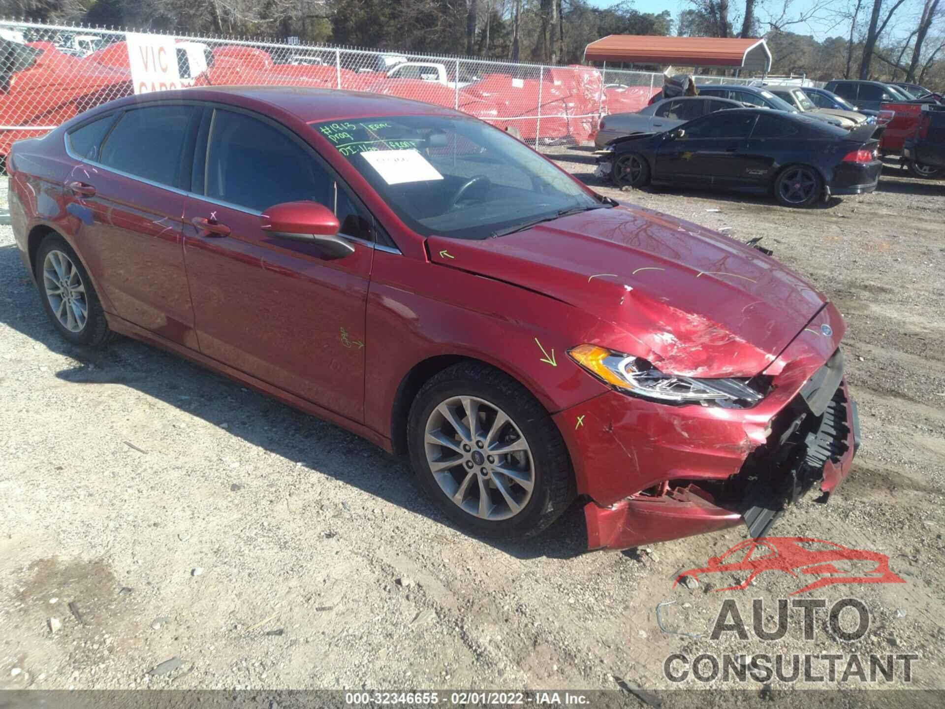 FORD FUSION 2017 - 3FA6P0HD8HR290700