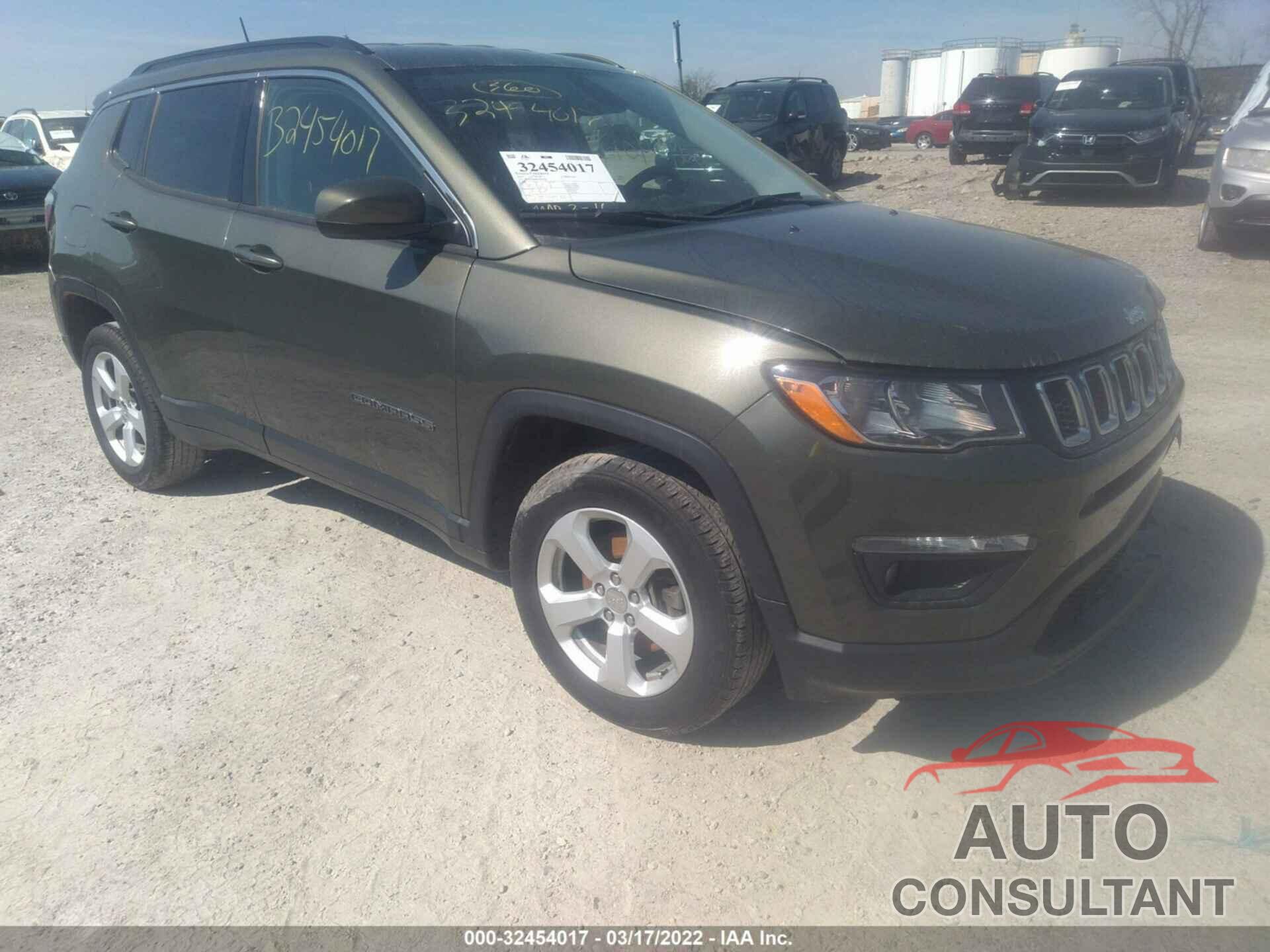 JEEP COMPASS 2017 - 3C4NJDBB8HT660536