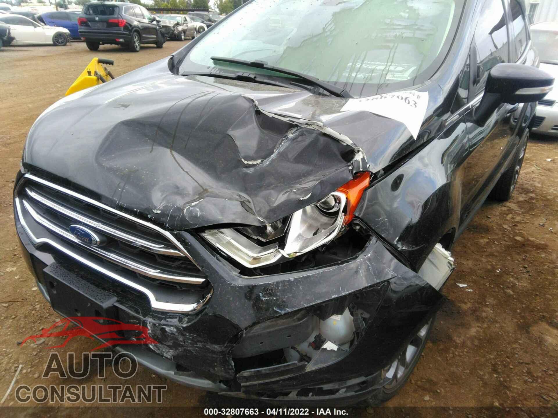 FORD ECOSPORT 2020 - MAJ6S3KL6LC371136