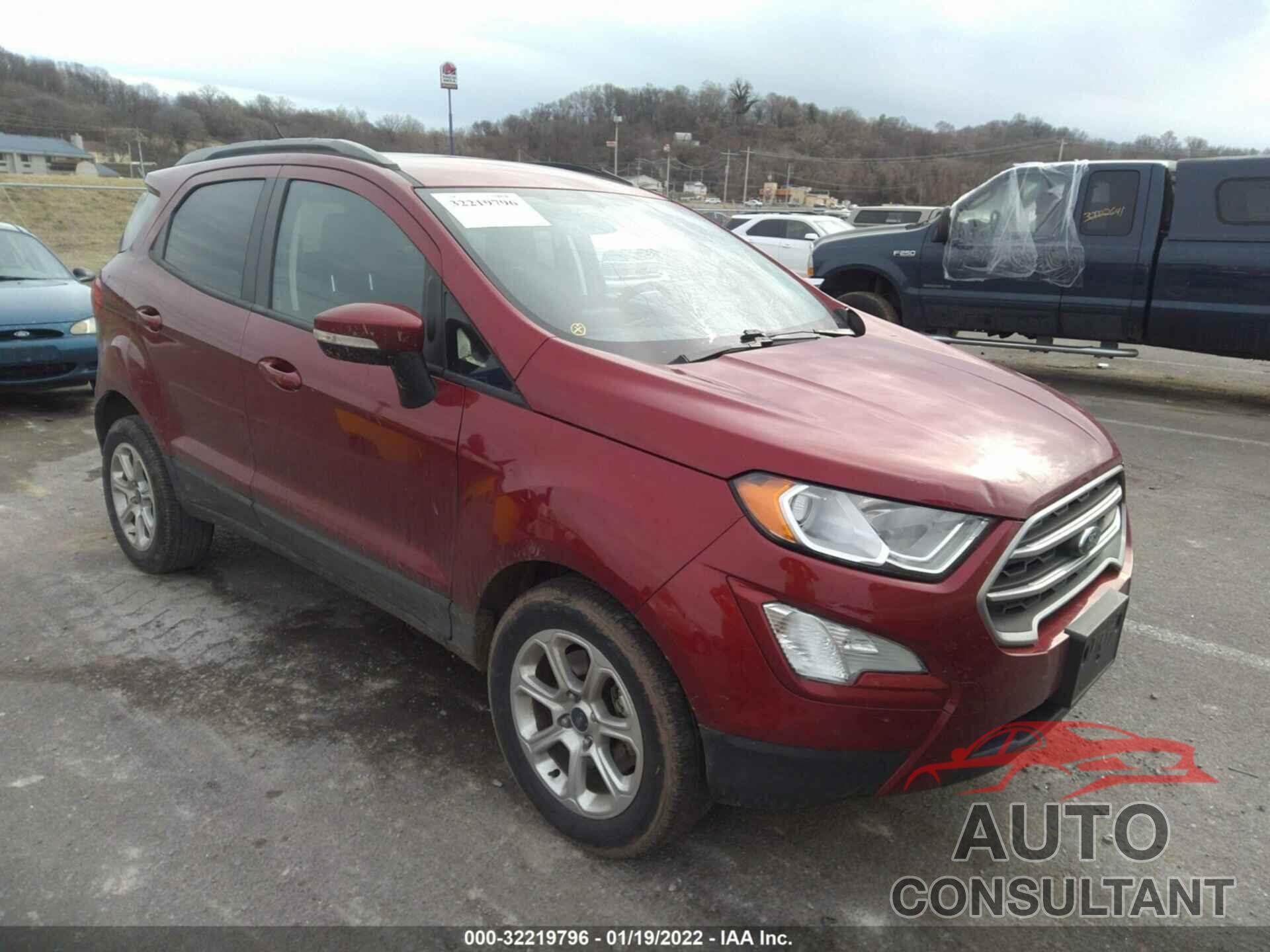 FORD ECOSPORT 2018 - MAJ3P1TE0JC165526