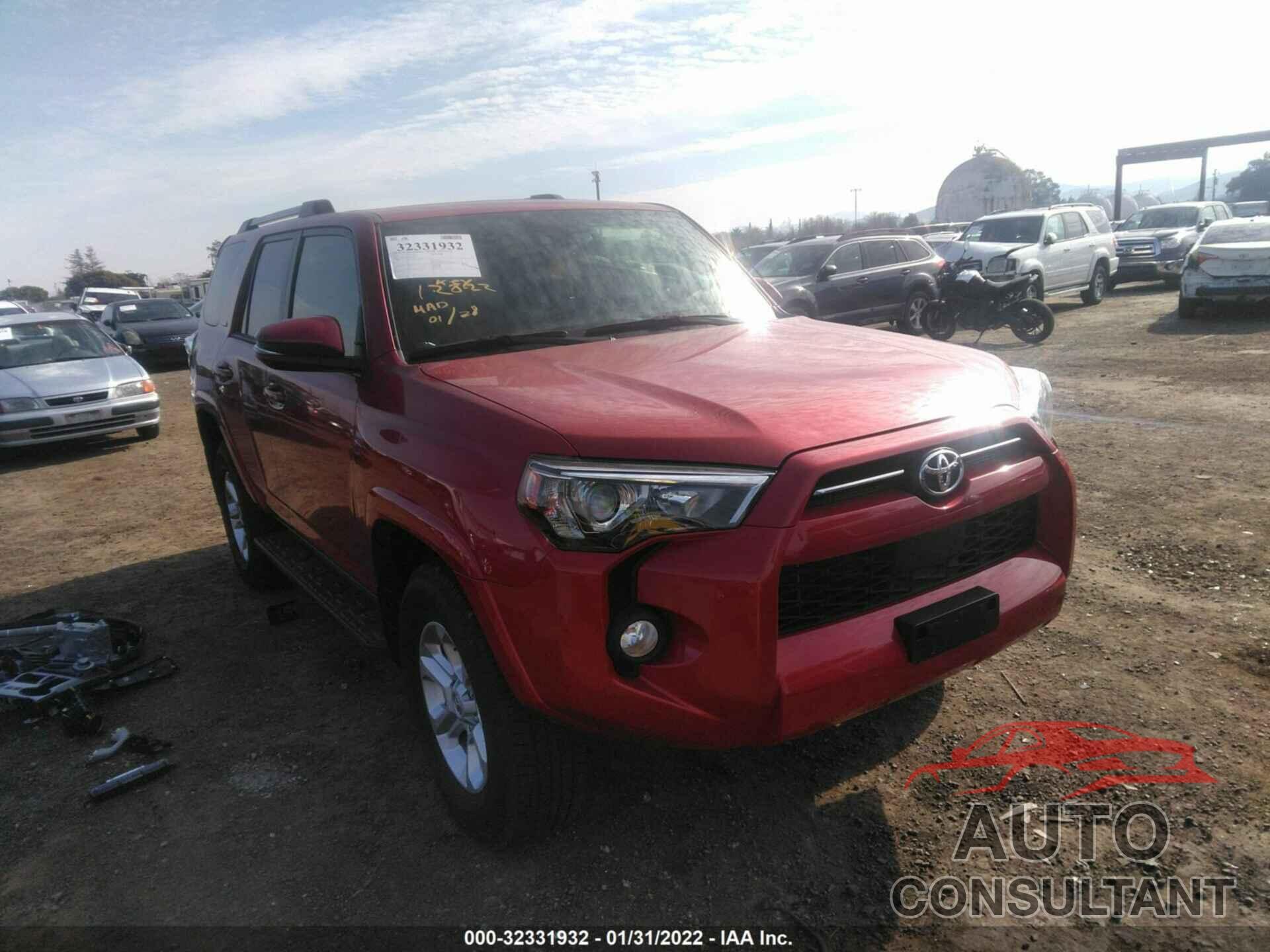 TOYOTA 4RUNNER 2020 - JTEBU5JR2L5798611