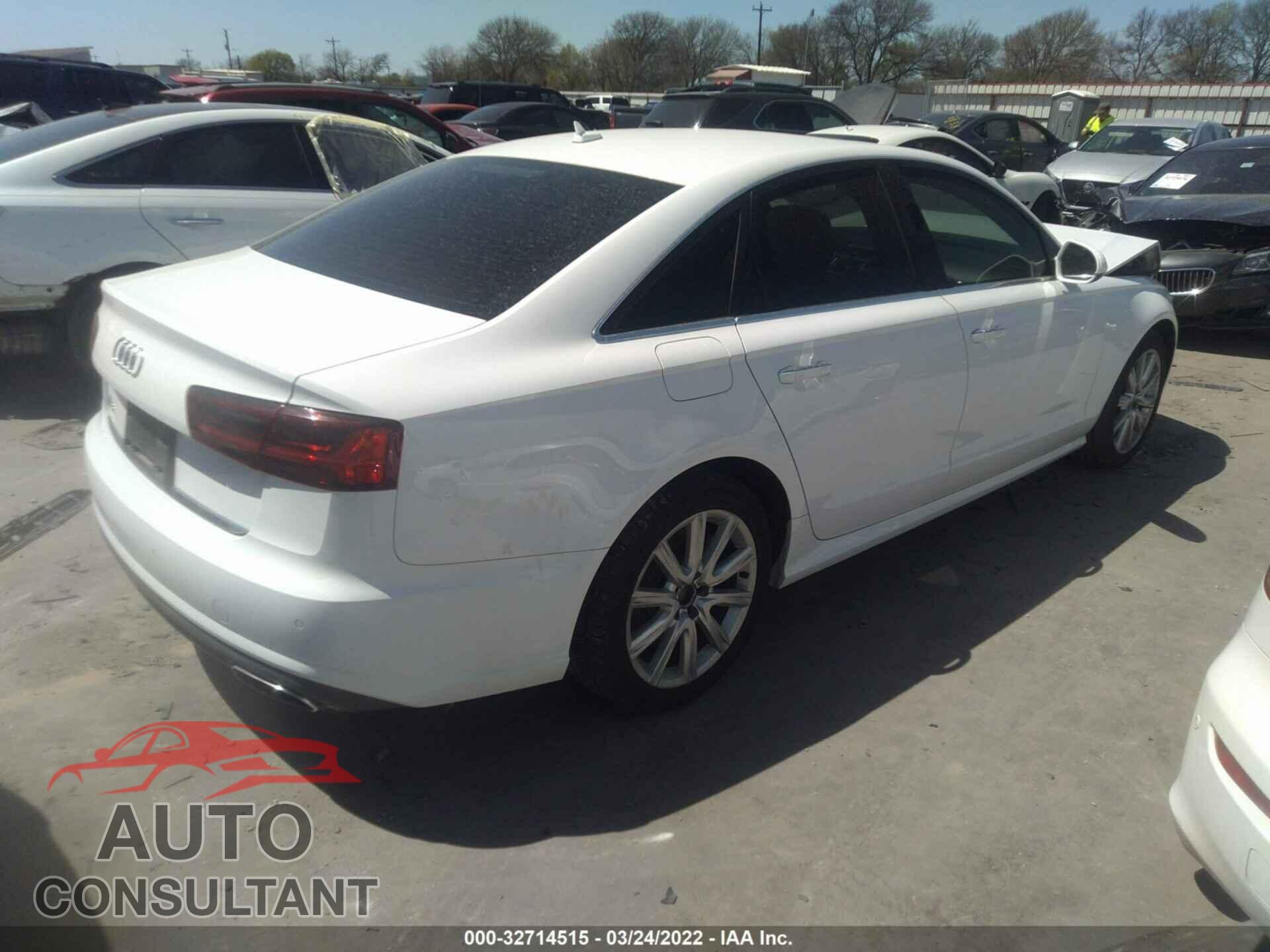 AUDI A6 2016 - WAUDFAFC7GN016200
