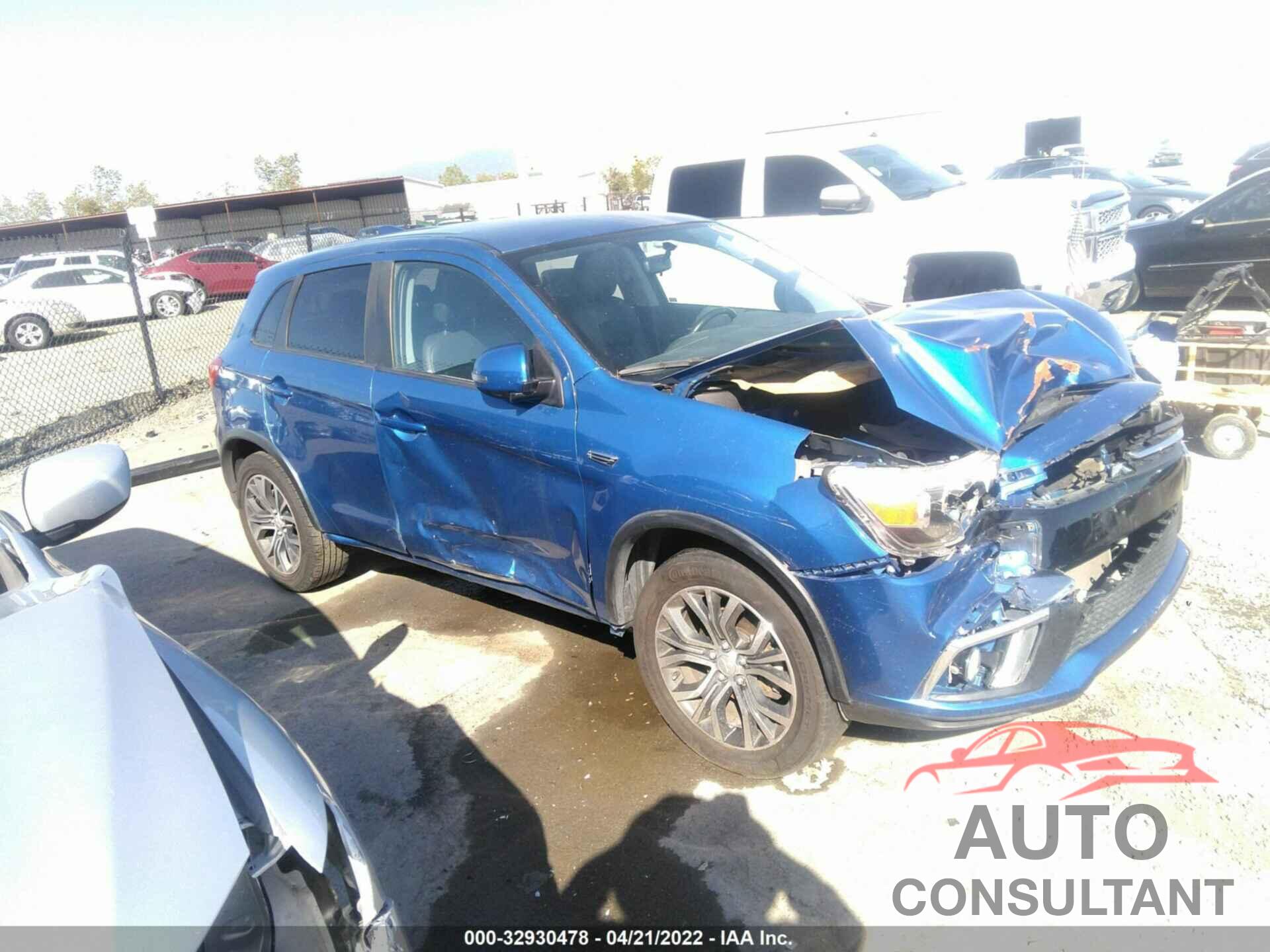 MITSUBISHI OUTLANDER SPORT 2018 - JA4AP3AW1JU002817