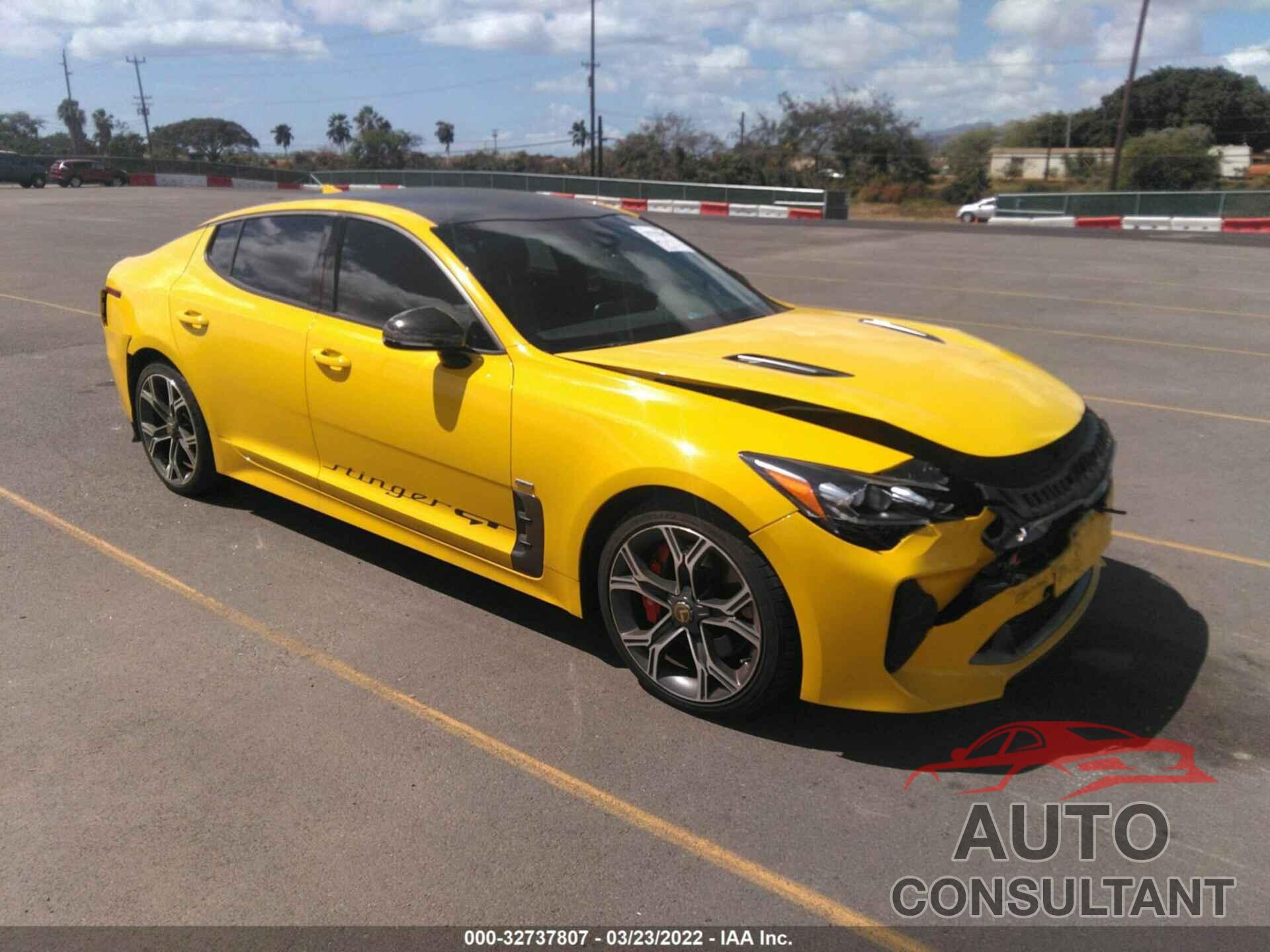 KIA STINGER 2018 - KNAE35LCXJ6020008