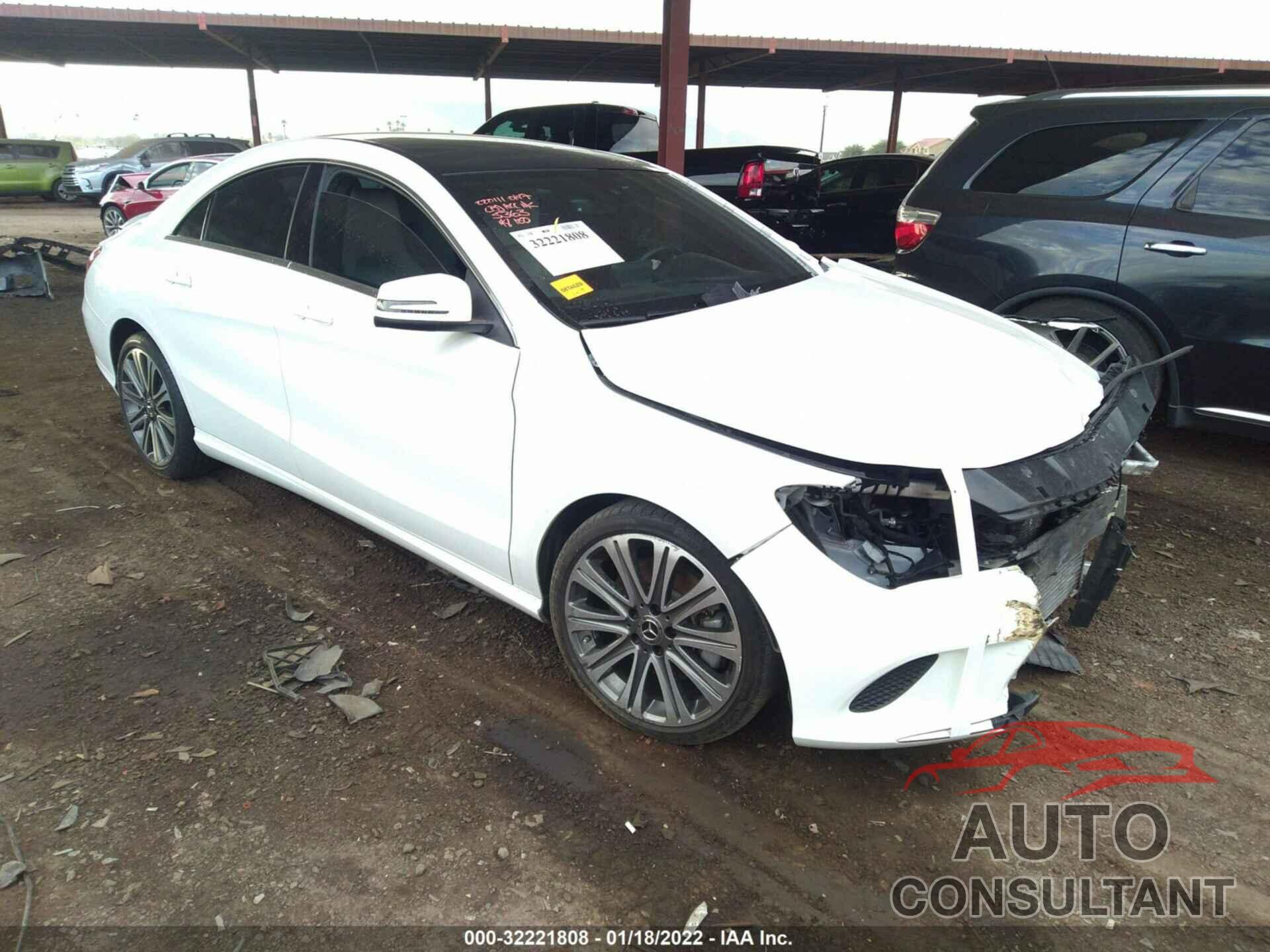 MERCEDES-BENZ CLA 2018 - WDDSJ4EBXJN695363