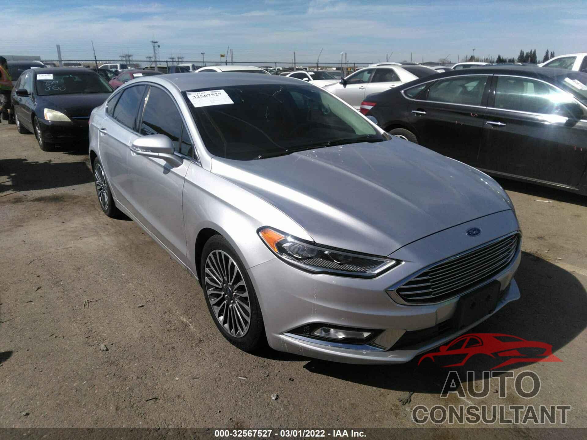FORD FUSION 2017 - 3FA6P0T93HR317434