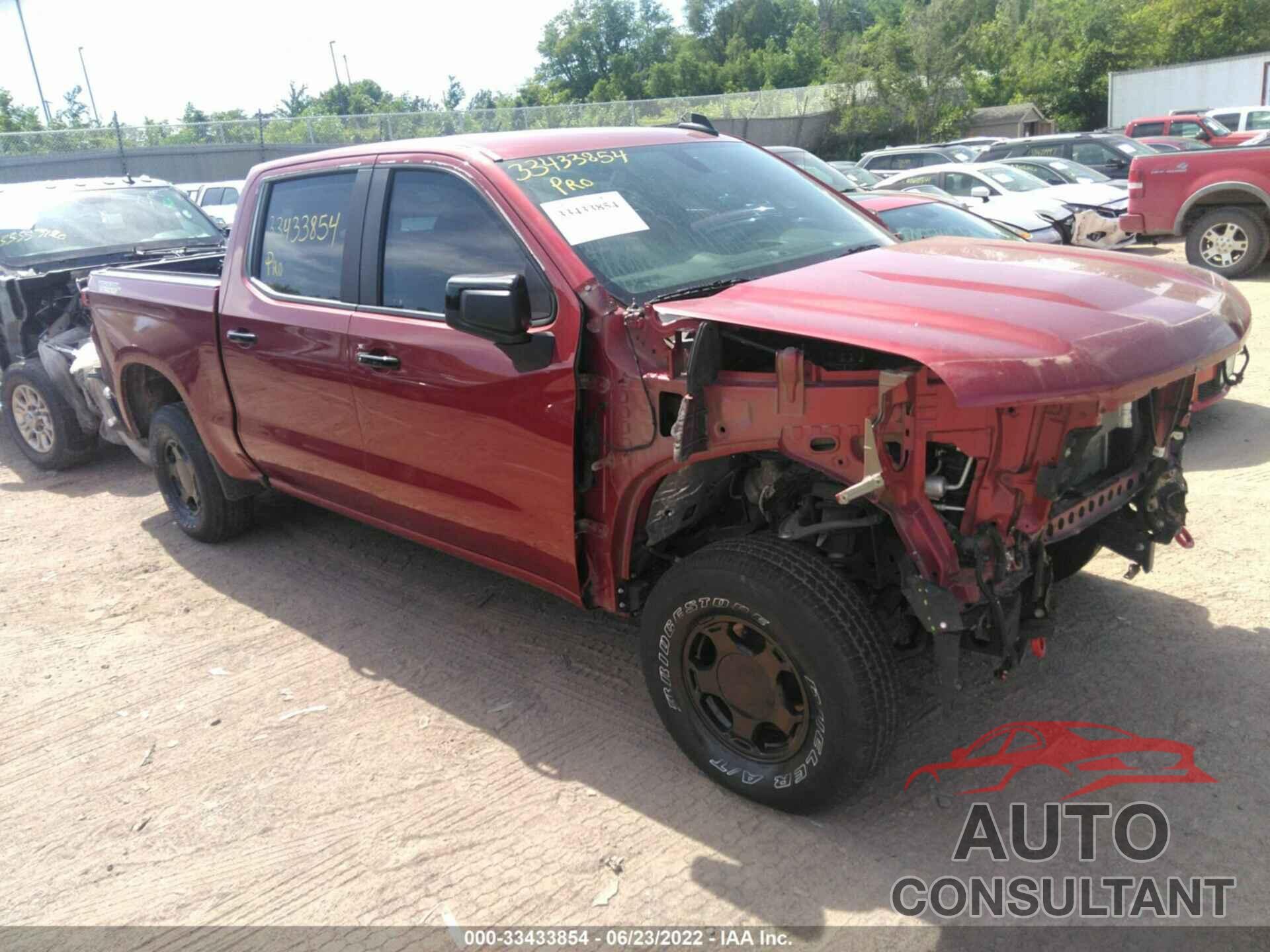 CHEVROLET SILVERADO 1500 2019 - 3GCPYFED7KG127199