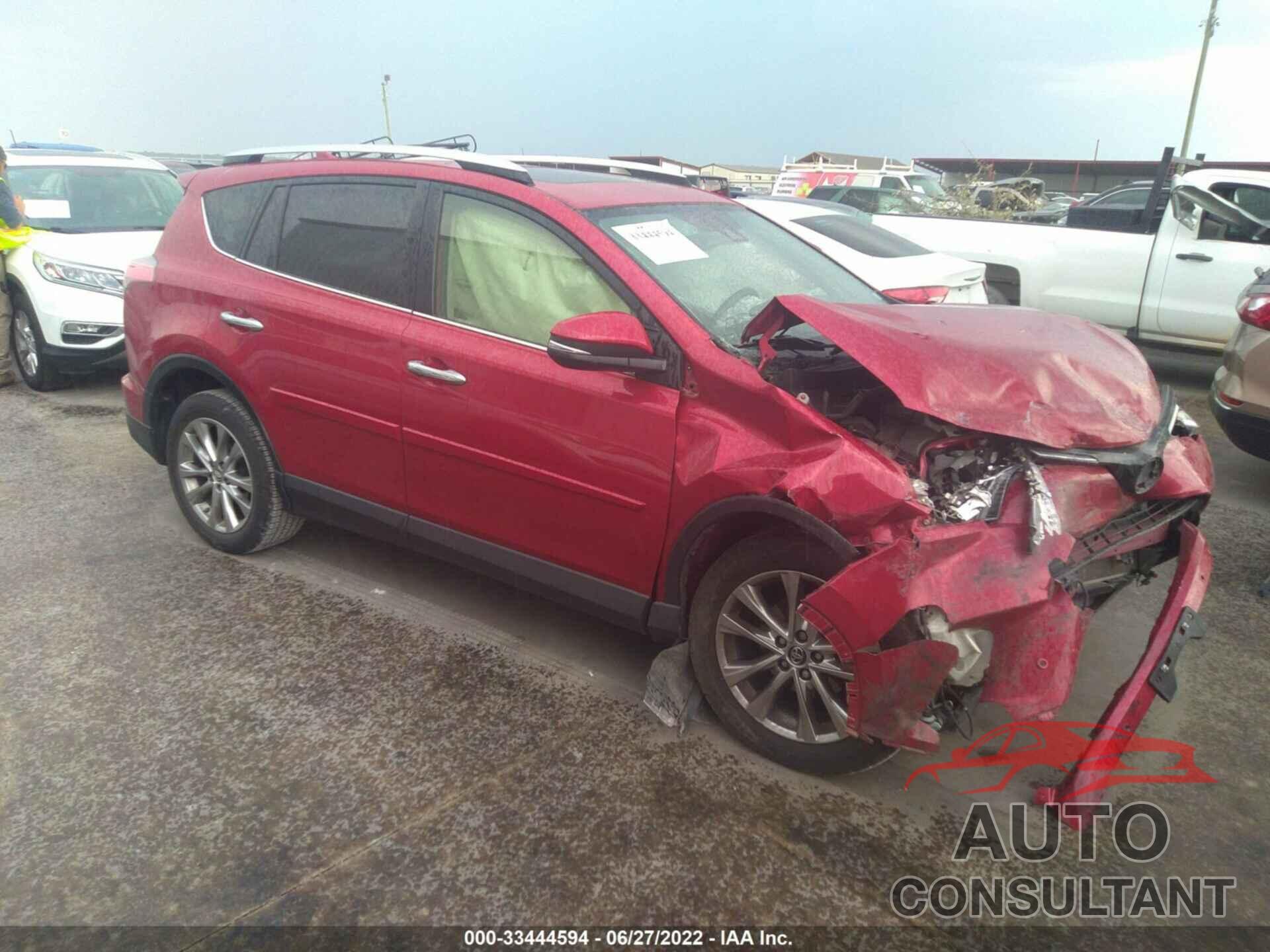 TOYOTA RAV4 2016 - JTMDFREV8GJ072030