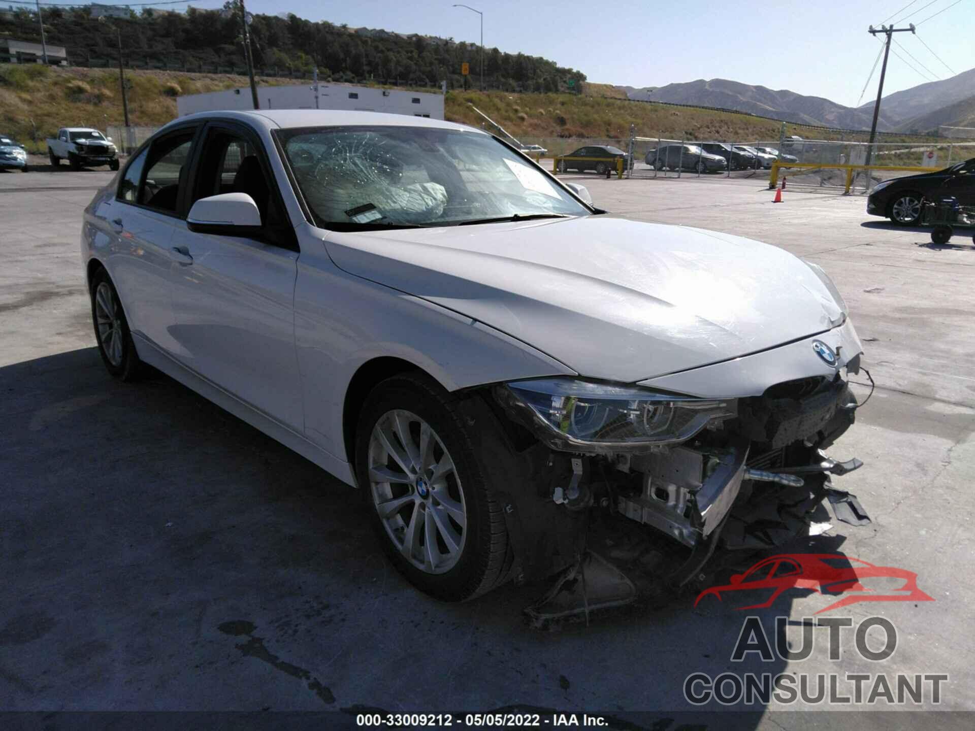 BMW 3 SERIES 2016 - WBA8A9C53GK617285