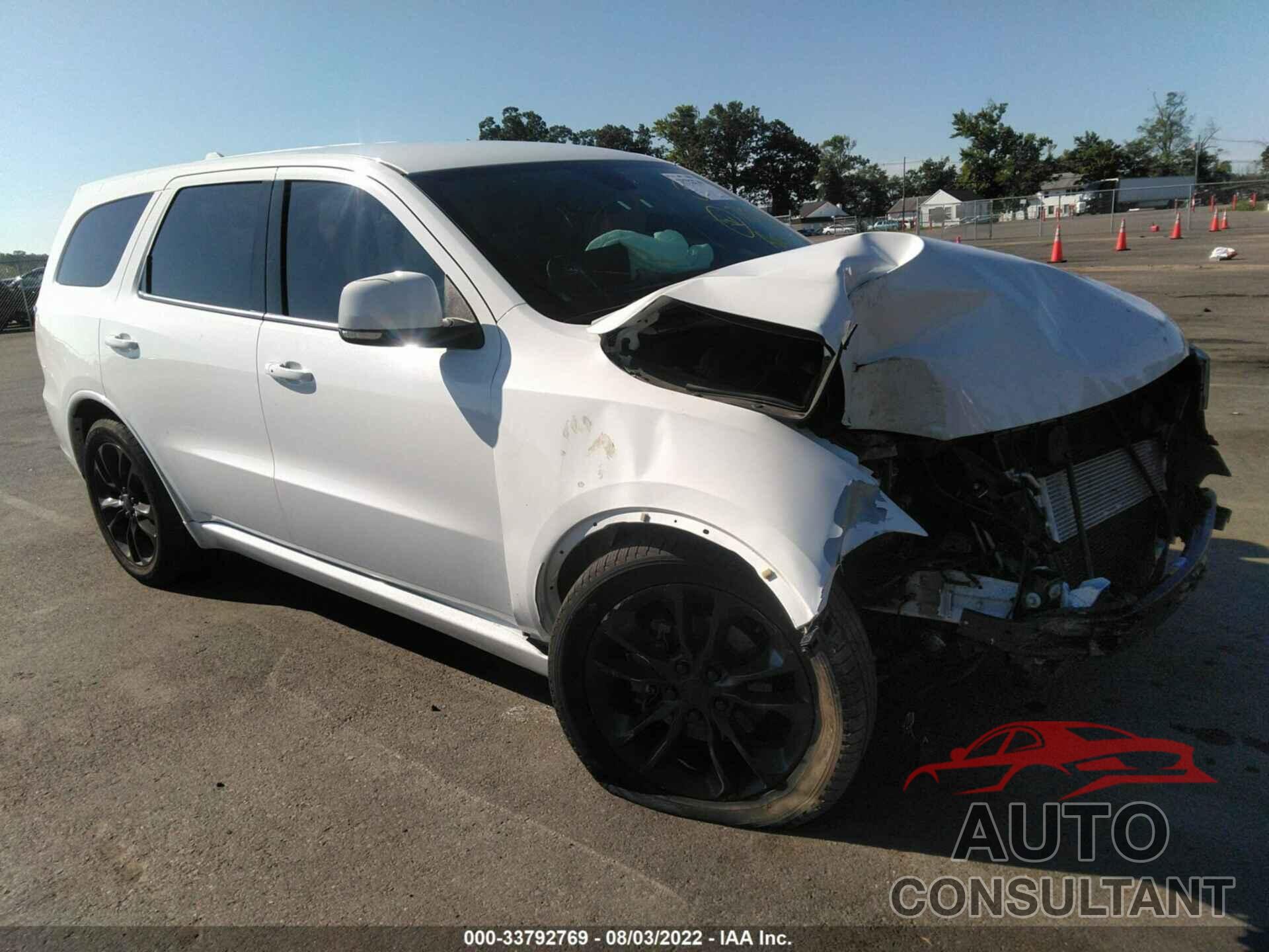 DODGE DURANGO 2019 - 1C4RDHDG1KC647381