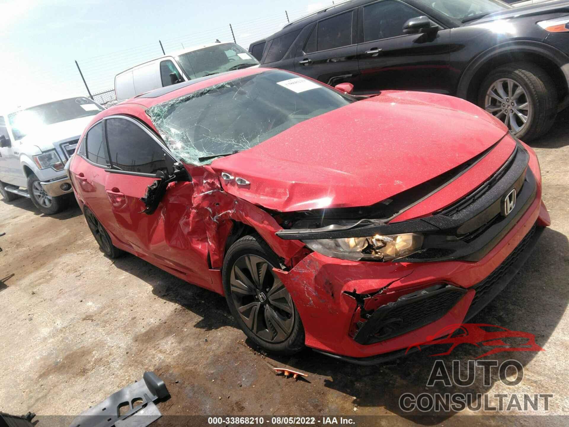 HONDA CIVIC HATCHBACK 2017 - SHHFK7H5XHU208699