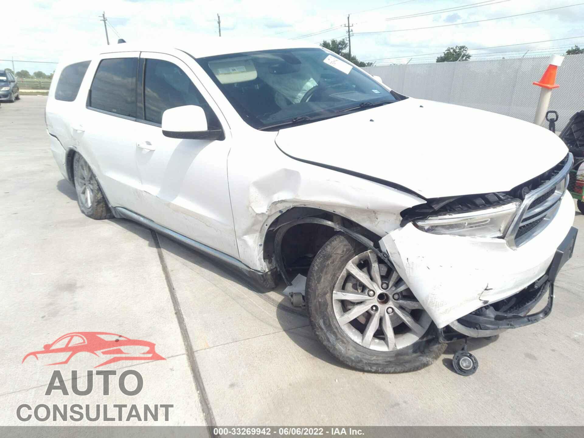 DODGE DURANGO 2017 - 1C4RDHAGXHC748464