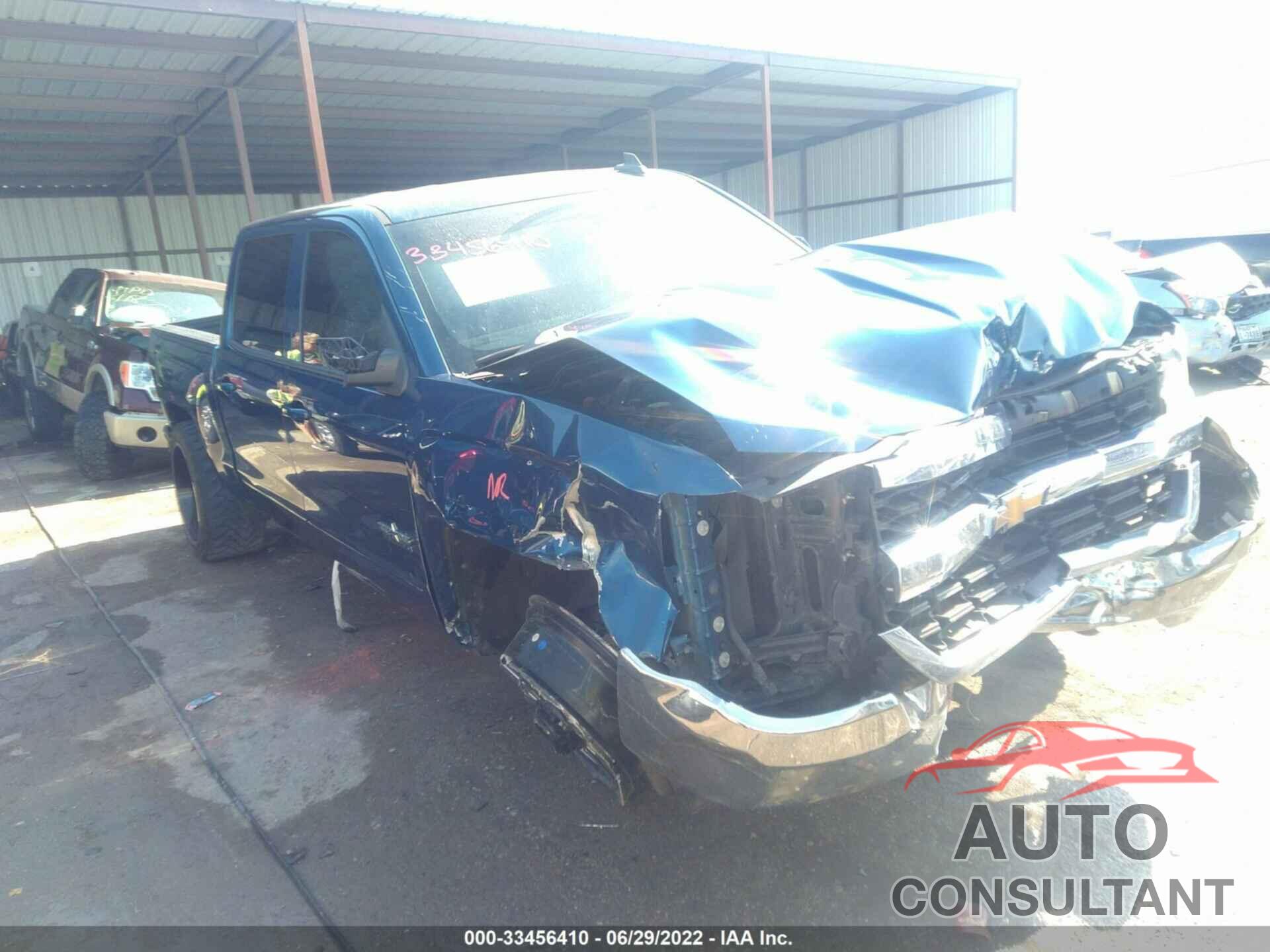 CHEVROLET SILVERADO 1500 2017 - 3GCPCREC2HG312244