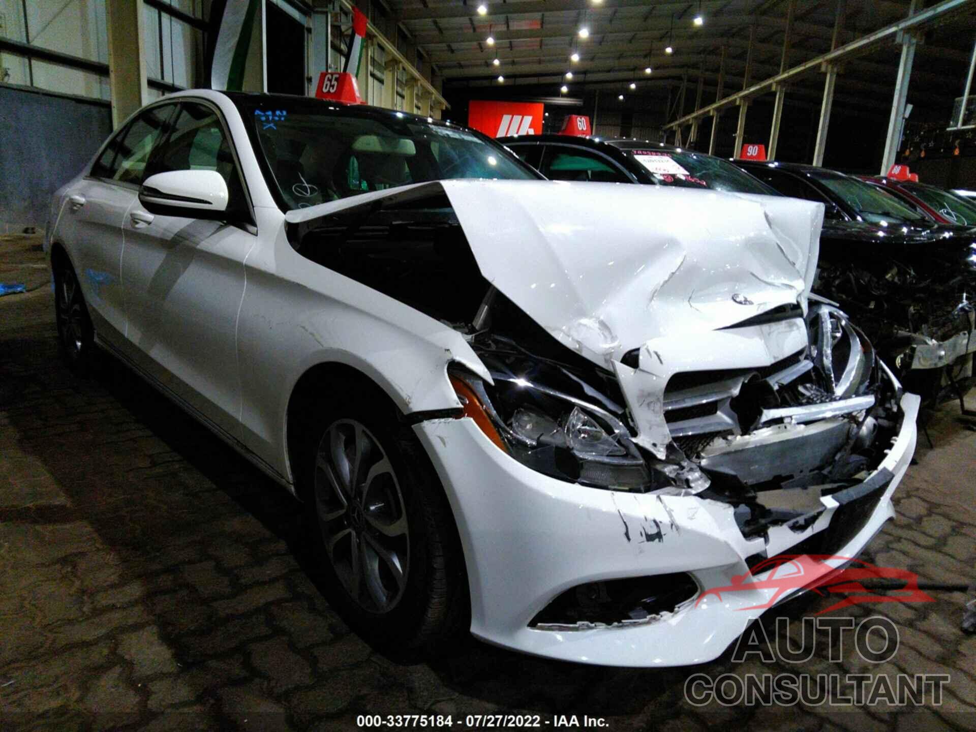 MERCEDES-BENZ C-CLASS 2017 - 00SWF4JBXHU234206