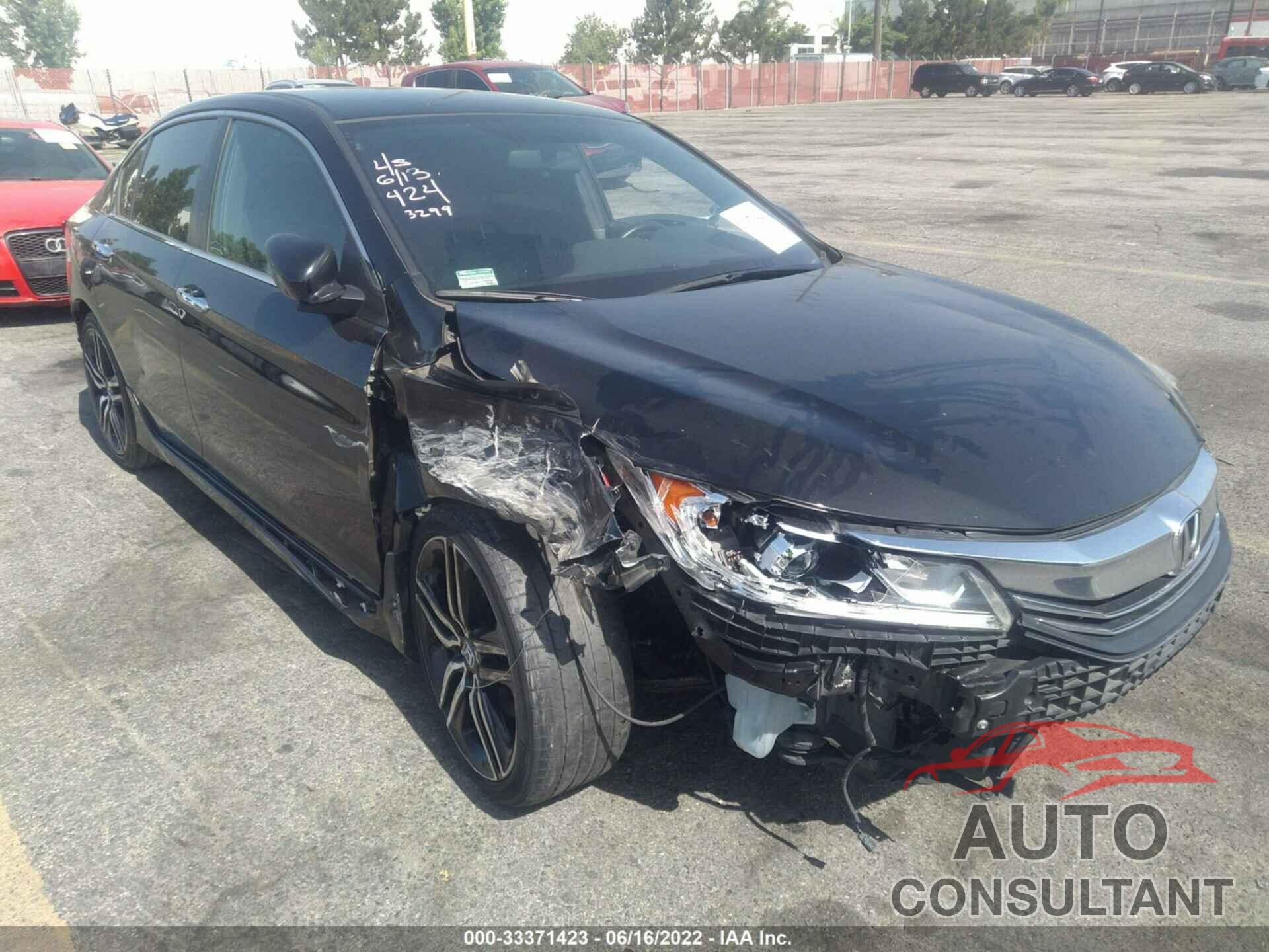 HONDA ACCORD SEDAN 2017 - 1HGCR2F1XHA033299