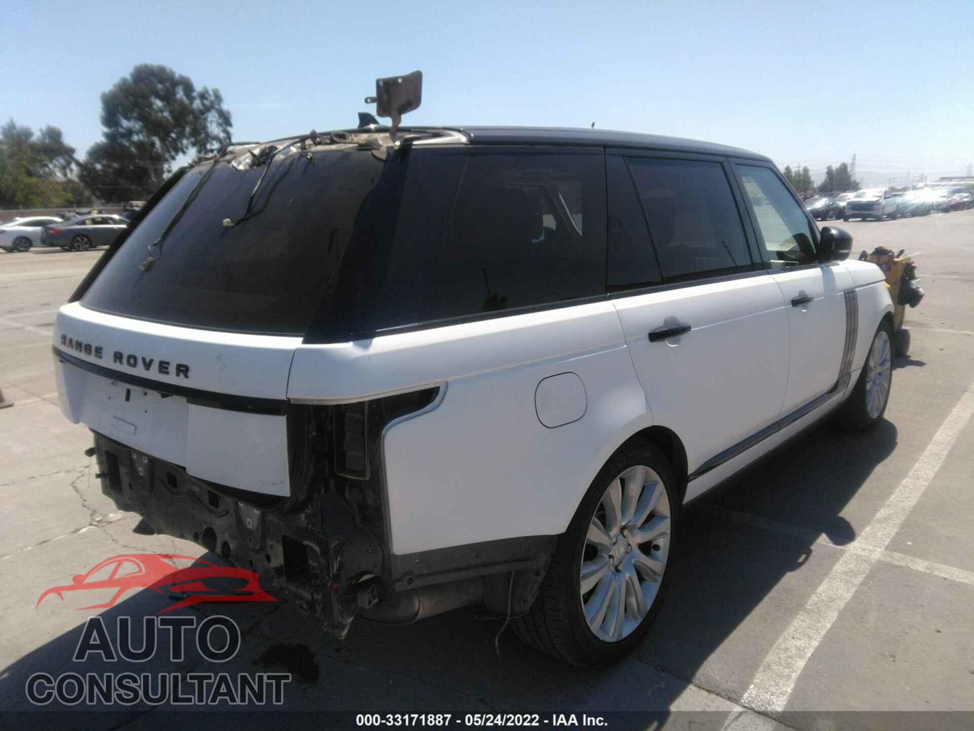 LAND ROVER RANGE ROVER 2016 - SALGS3EF3GA296409