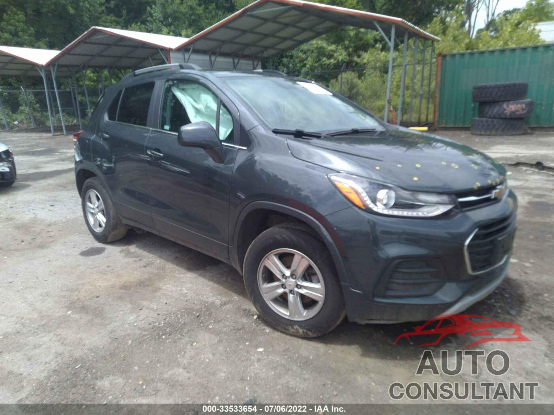 CHEVROLET TRAX 2018 - KL7CJPSB3JB714225