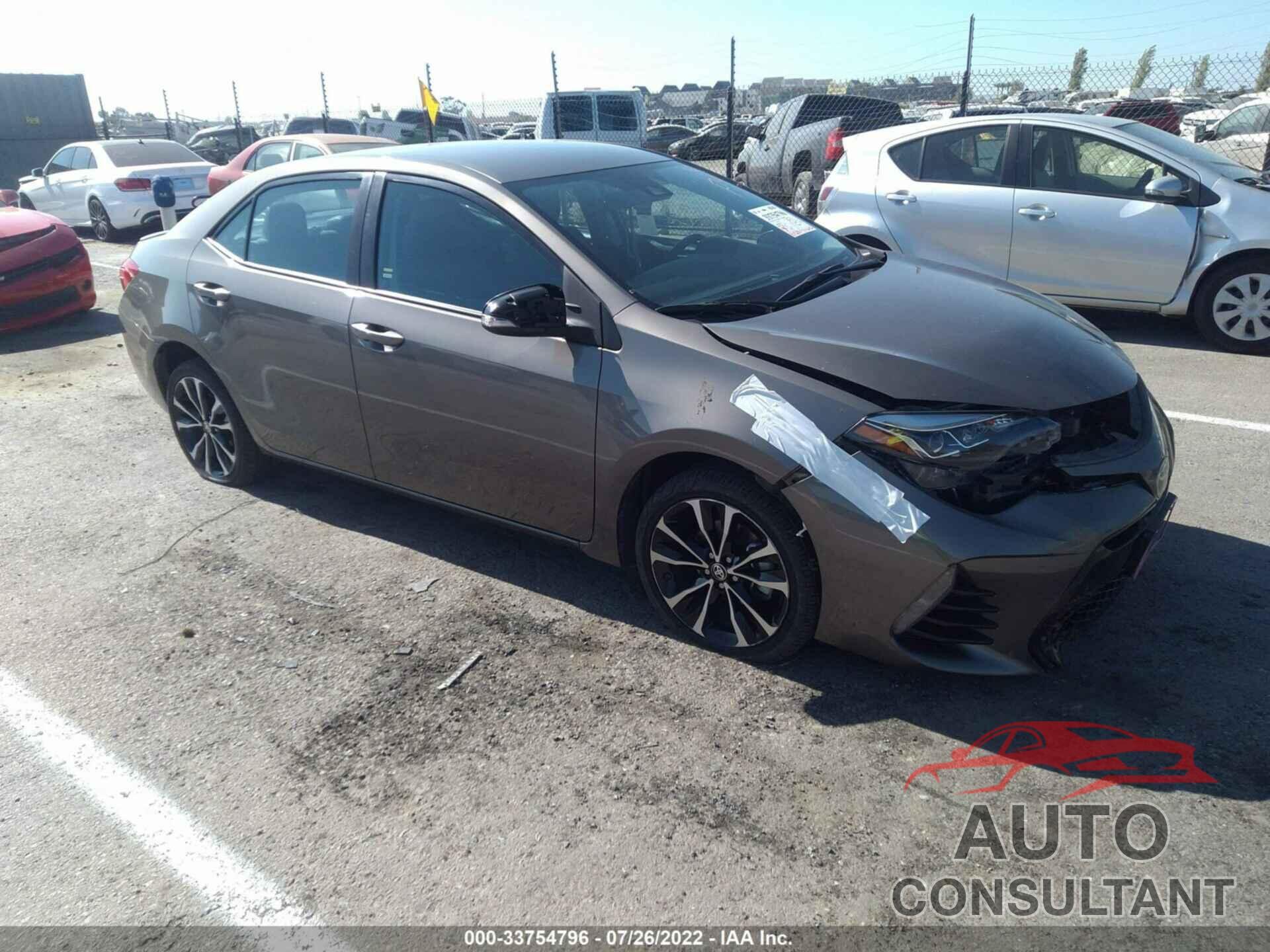 TOYOTA COROLLA 2019 - 5YFBURHE5KP947223