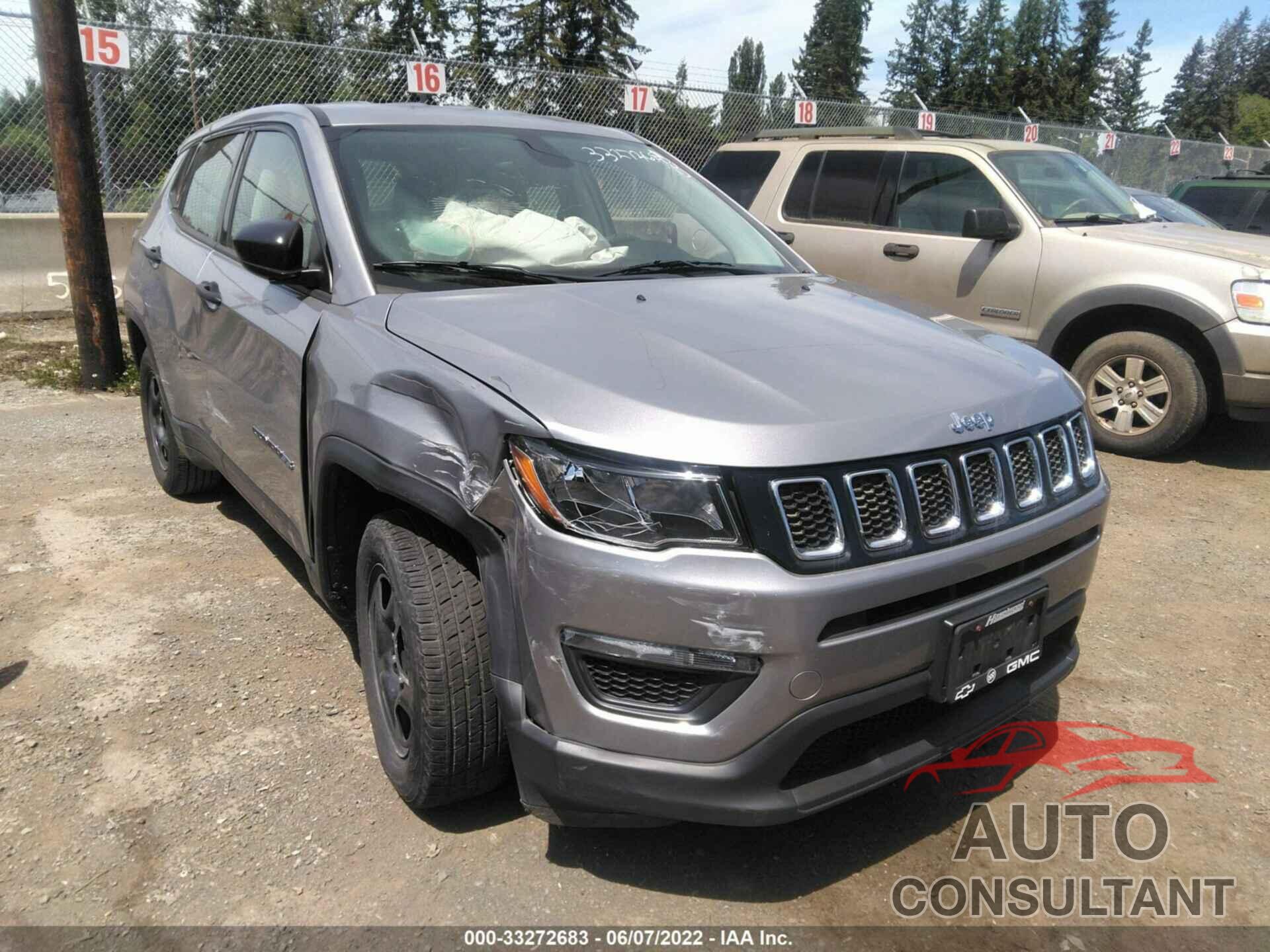 JEEP COMPASS 2018 - 3C4NJCAB6JT420709